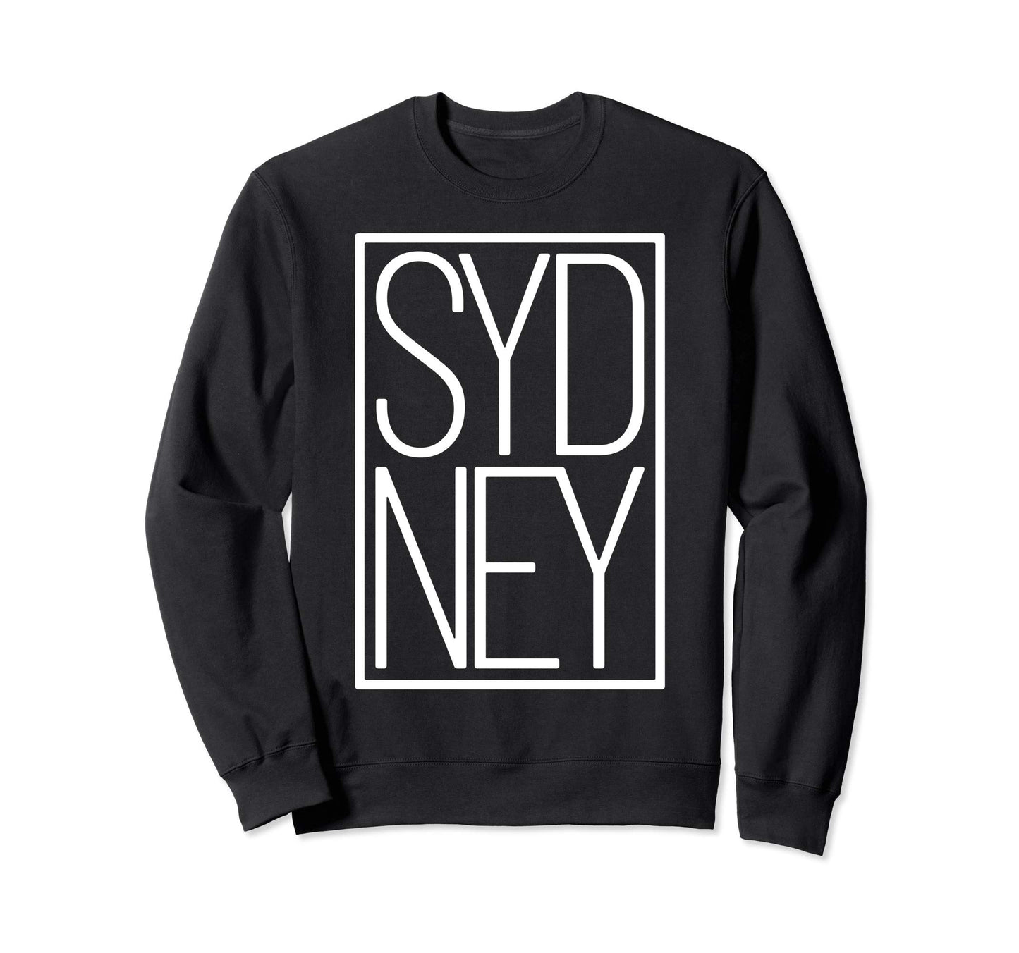 Sydney Australia Souvenir Typography Sweatshirt - Trendy Graphic Unisex - T-Shirt, Sweatshirt, Hoodie