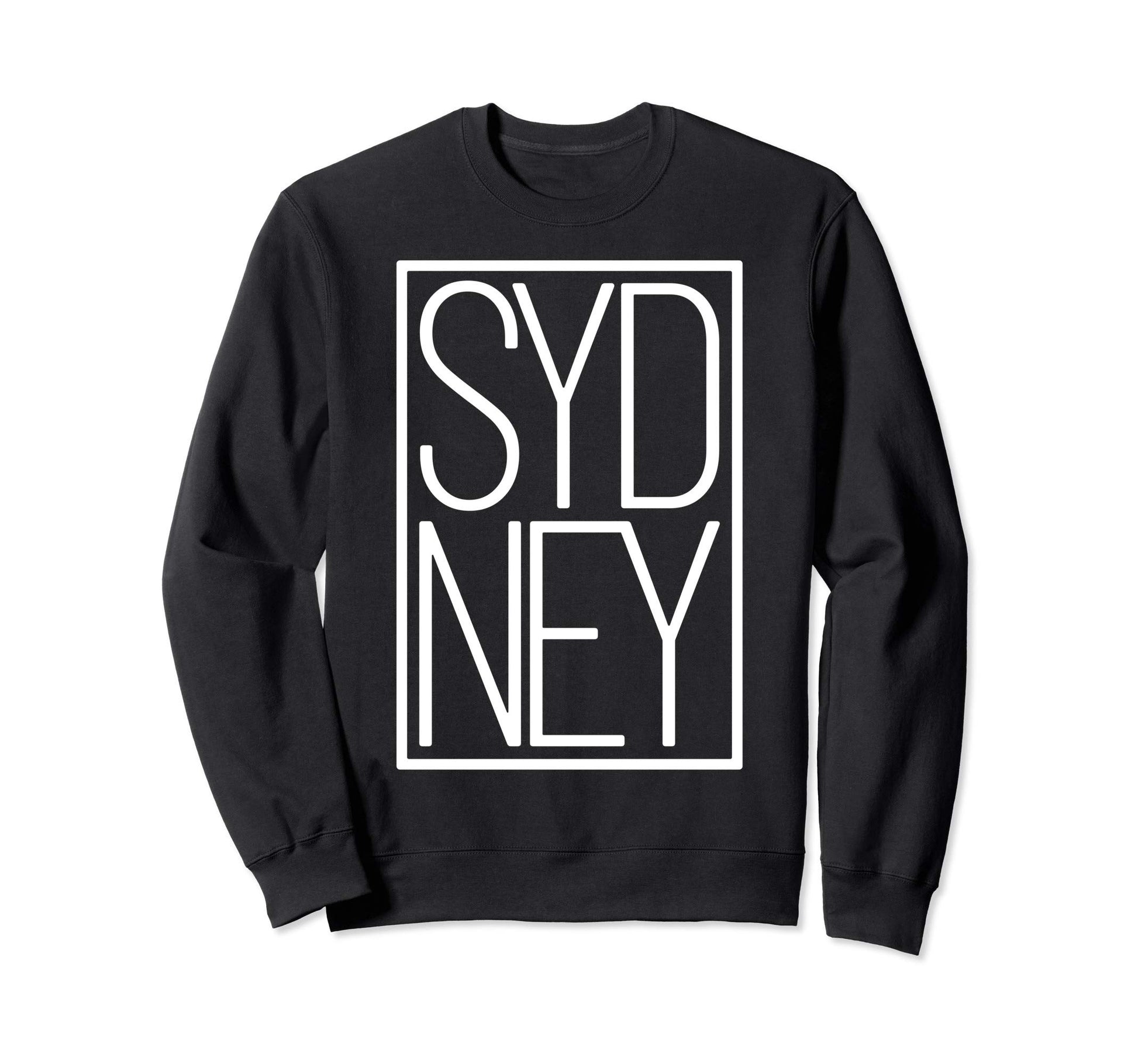 Sydney Australia Souvenir Typography Sweatshirt - Trendy Graphic Unisex - T-Shirt, Sweatshirt, Hoodie