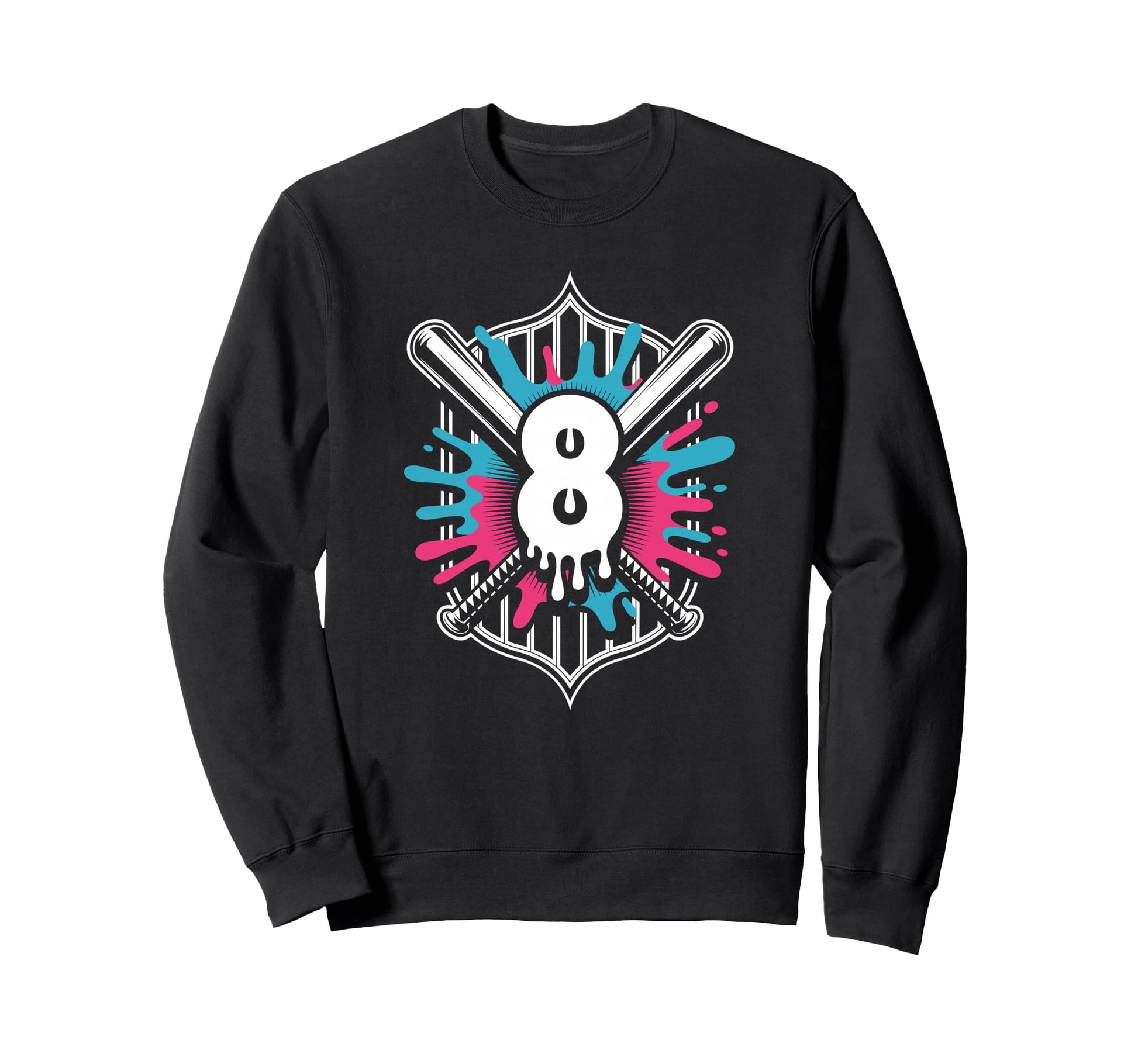 Baseball Birthday Party Theme Sweatshirt - Fun Novelty Design for Adults - T-Shirt, Sweatshirt, Hoodie