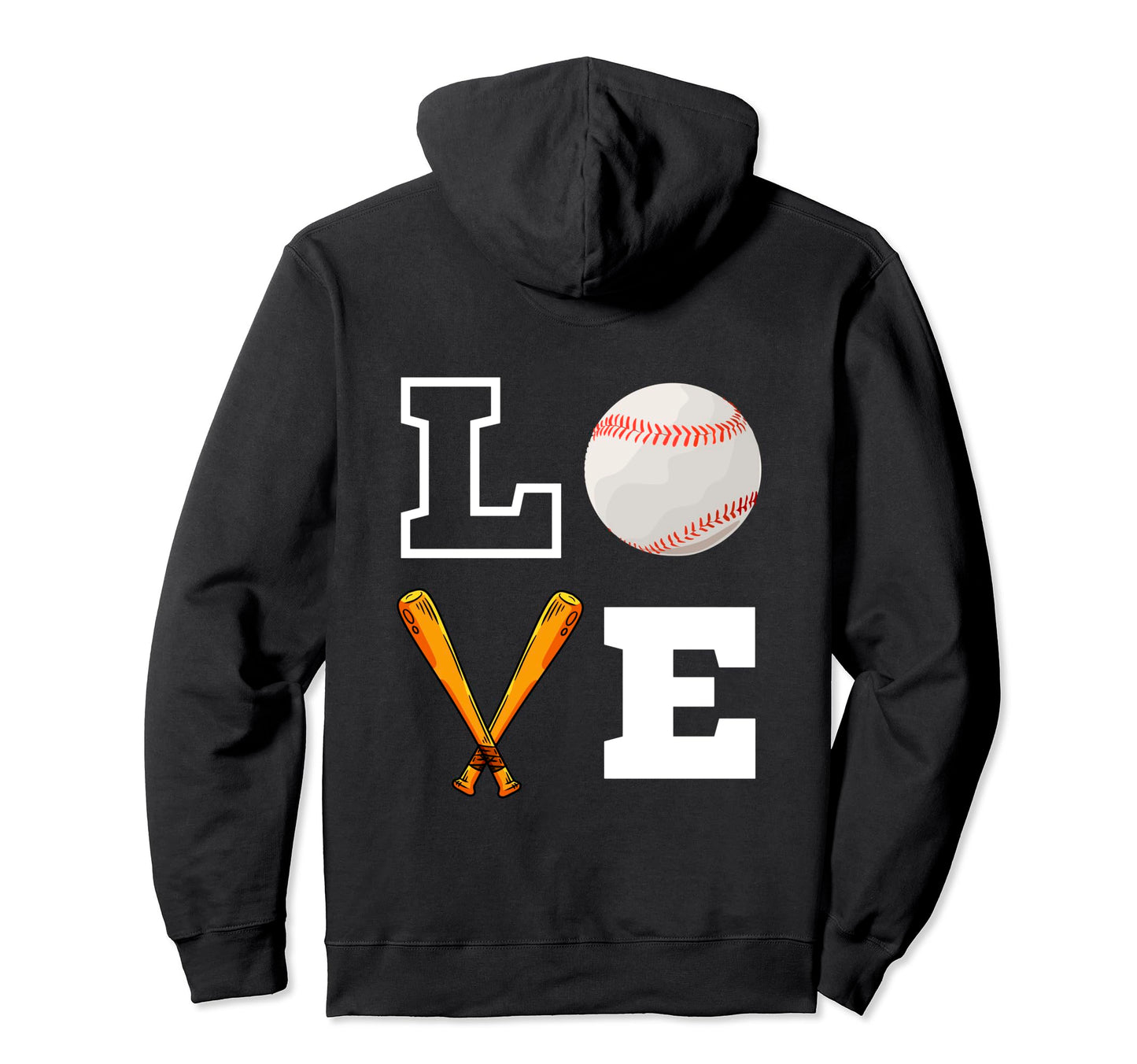 Love Heart Baseball Valentines Birthday Hoodie - Unique Graphic Men Women - T-Shirt, Sweatshirt, Hoodie