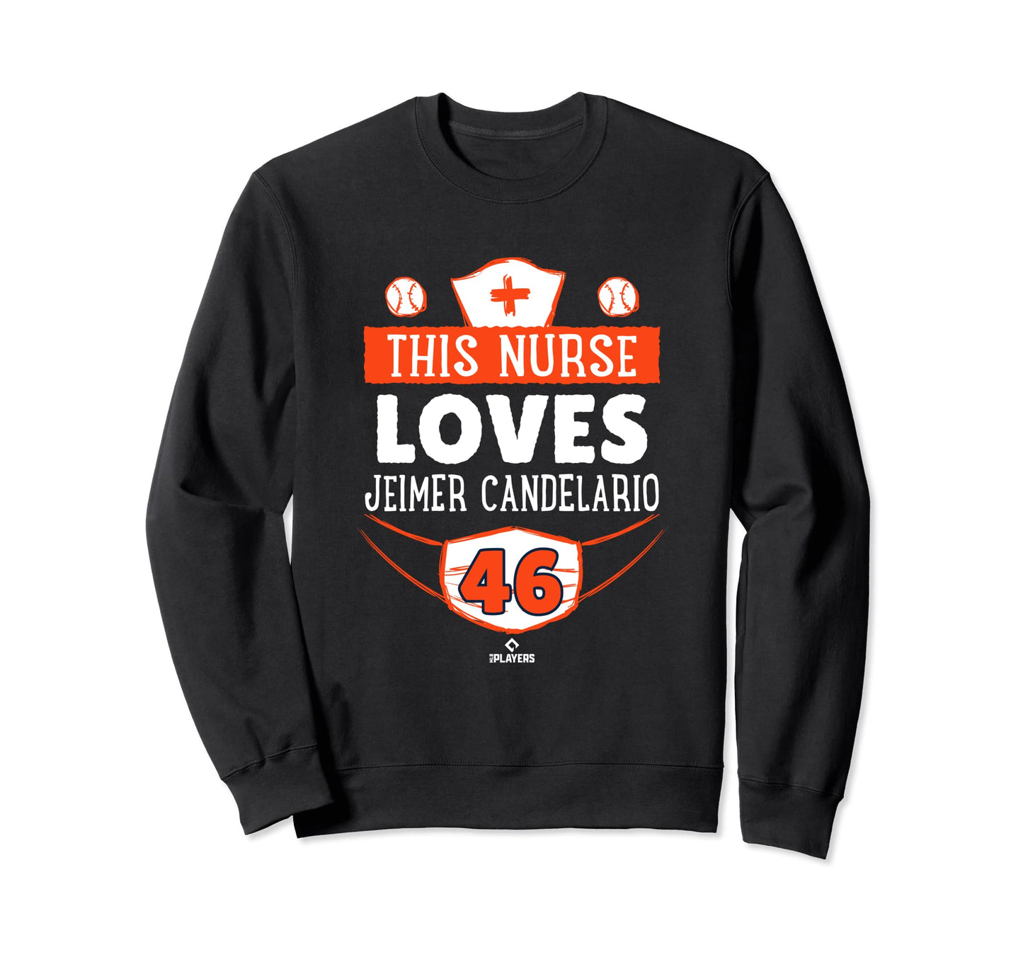 This Nurse Loves Jeimer Candelario Sweatshirt - Novelty Apparel Unisex - T-Shirt, Sweatshirt, Hoodie