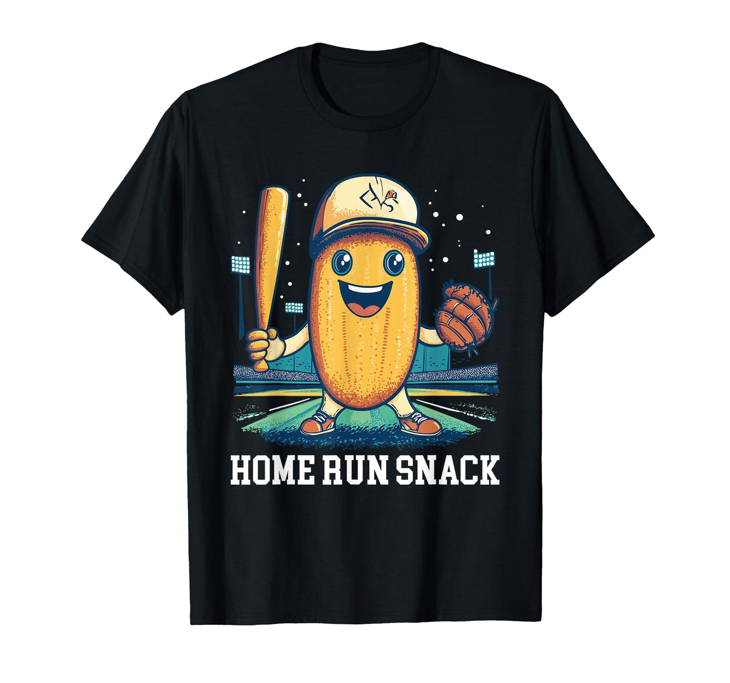 Corndog Coach Home Run Snack Corndog T-Shirt - Graphic Print for Adults - T-Shirt, Sweatshirt, Hoodie