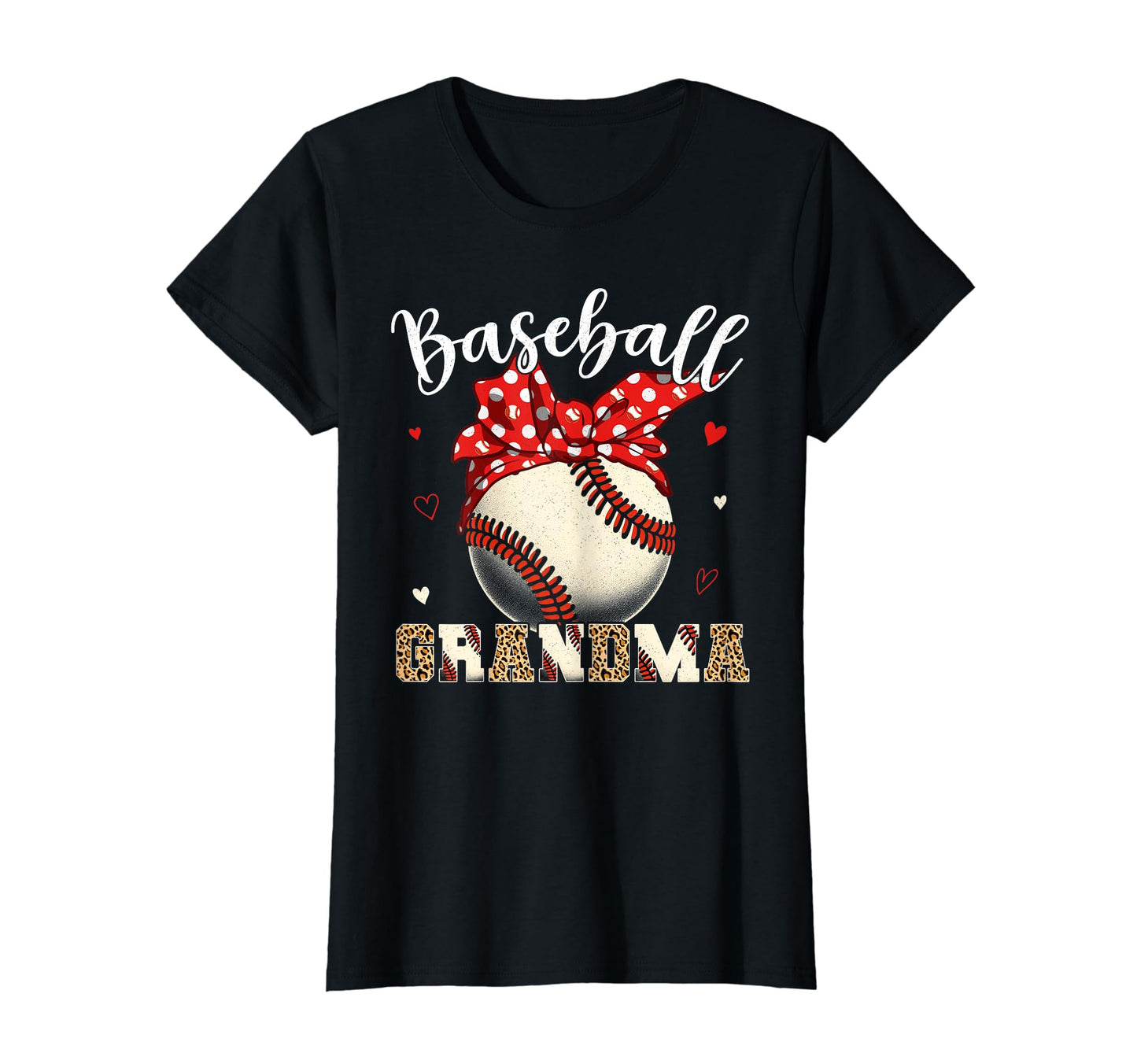 Womens Baseball Grandma Headband T-Shirt - Casual Everyday Wear for Adults - T-Shirt, Sweatshirt, Hoodie