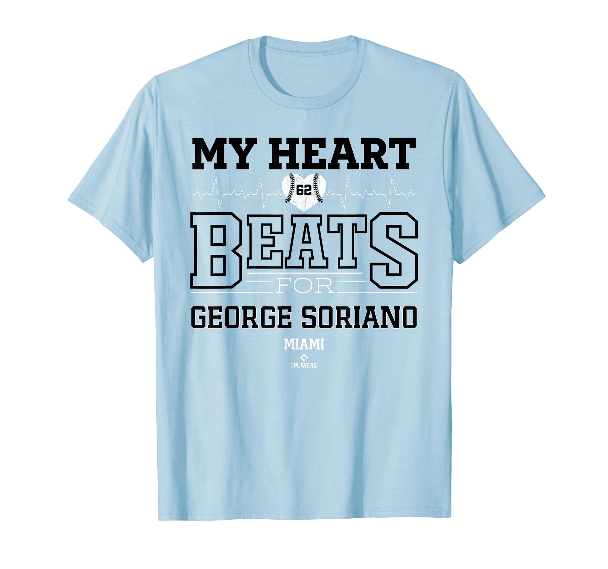 My Heart Beats George Soriano T-Shirt - Fun Novelty Design for Adults - T-Shirt, Sweatshirt, Hoodie