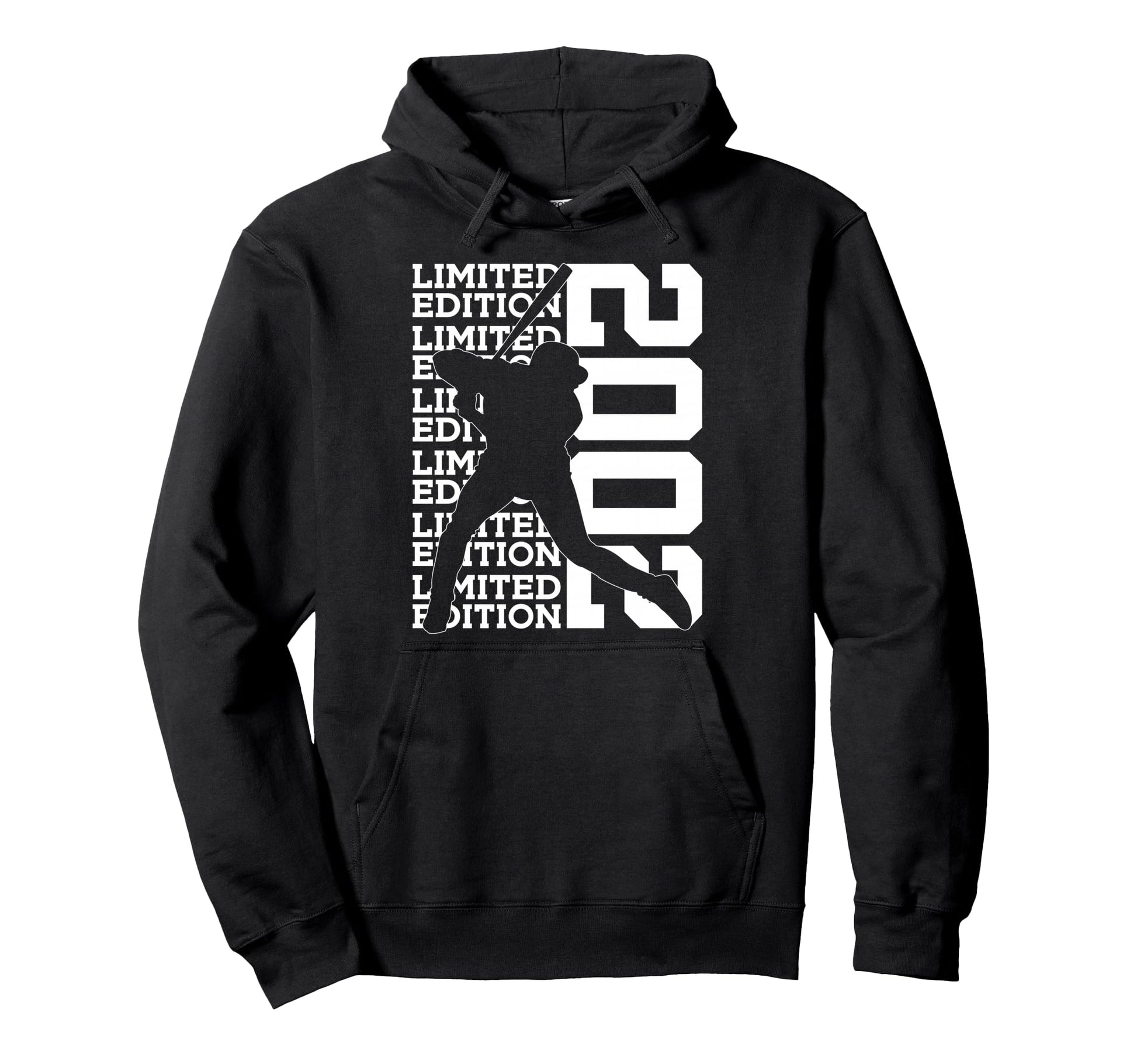 2002 Baseball 24Th Birthday Hoodie - Minimalist Print for Adults - T-Shirt, Sweatshirt, Hoodie