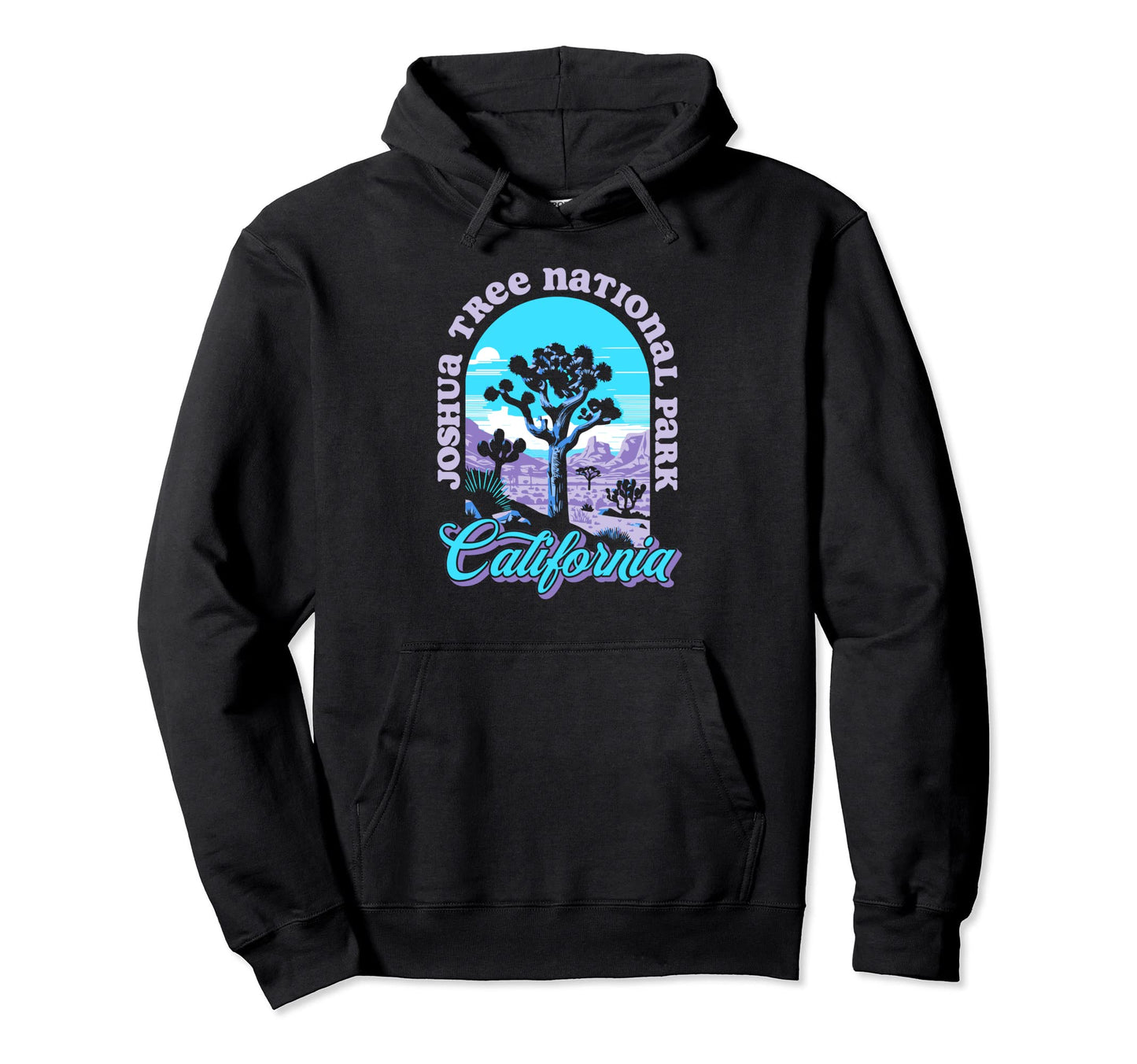Psychedelic Joshua Tree National Park Hoodie - Custom Art Print Men Women - T-Shirt, Sweatshirt, Hoodie