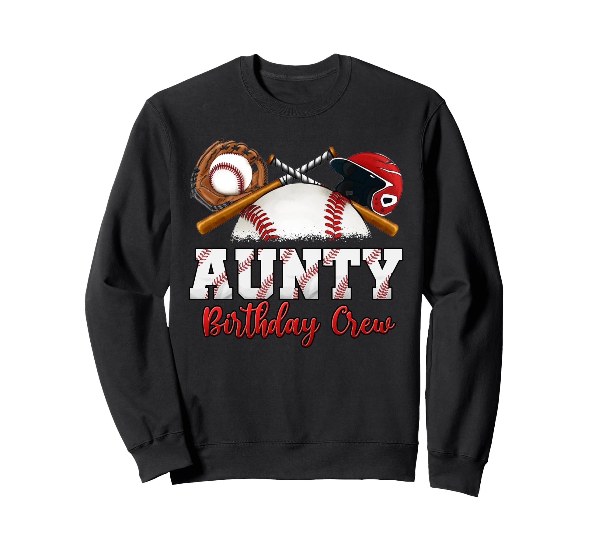 Baseball Birthday Party Sports Sweatshirt - Casual Everyday Wear Unisex - T-Shirt, Sweatshirt, Hoodie