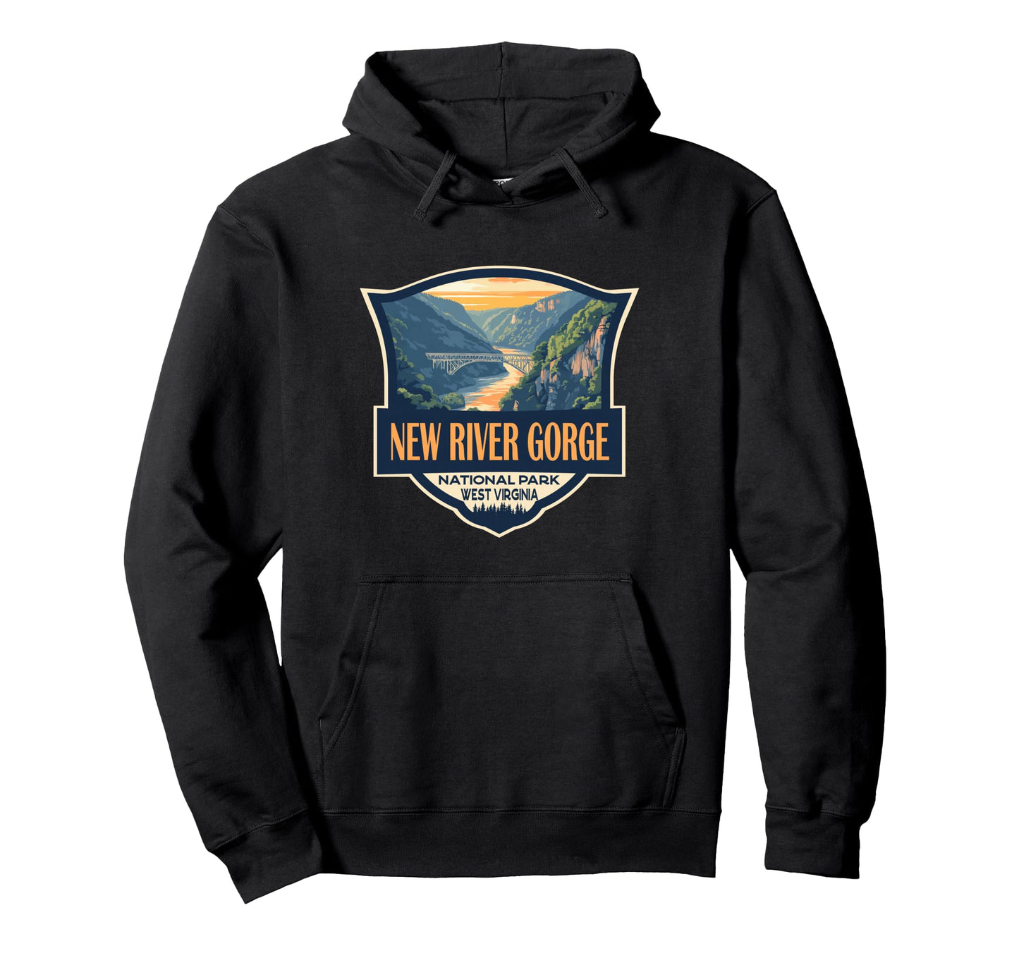 New River Gorge National Park Hoodie - Streetwear Style Unisex - T-Shirt, Sweatshirt, Hoodie