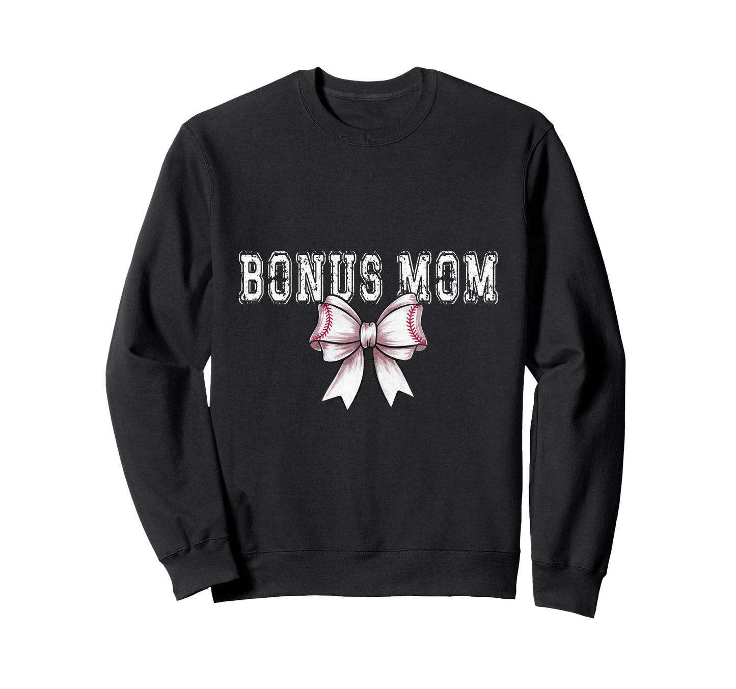 Coquette Baseball Bonus Mom Spirit Sweatshirt - Casual Everyday Wear Unisex - T-Shirt, Sweatshirt, Hoodie