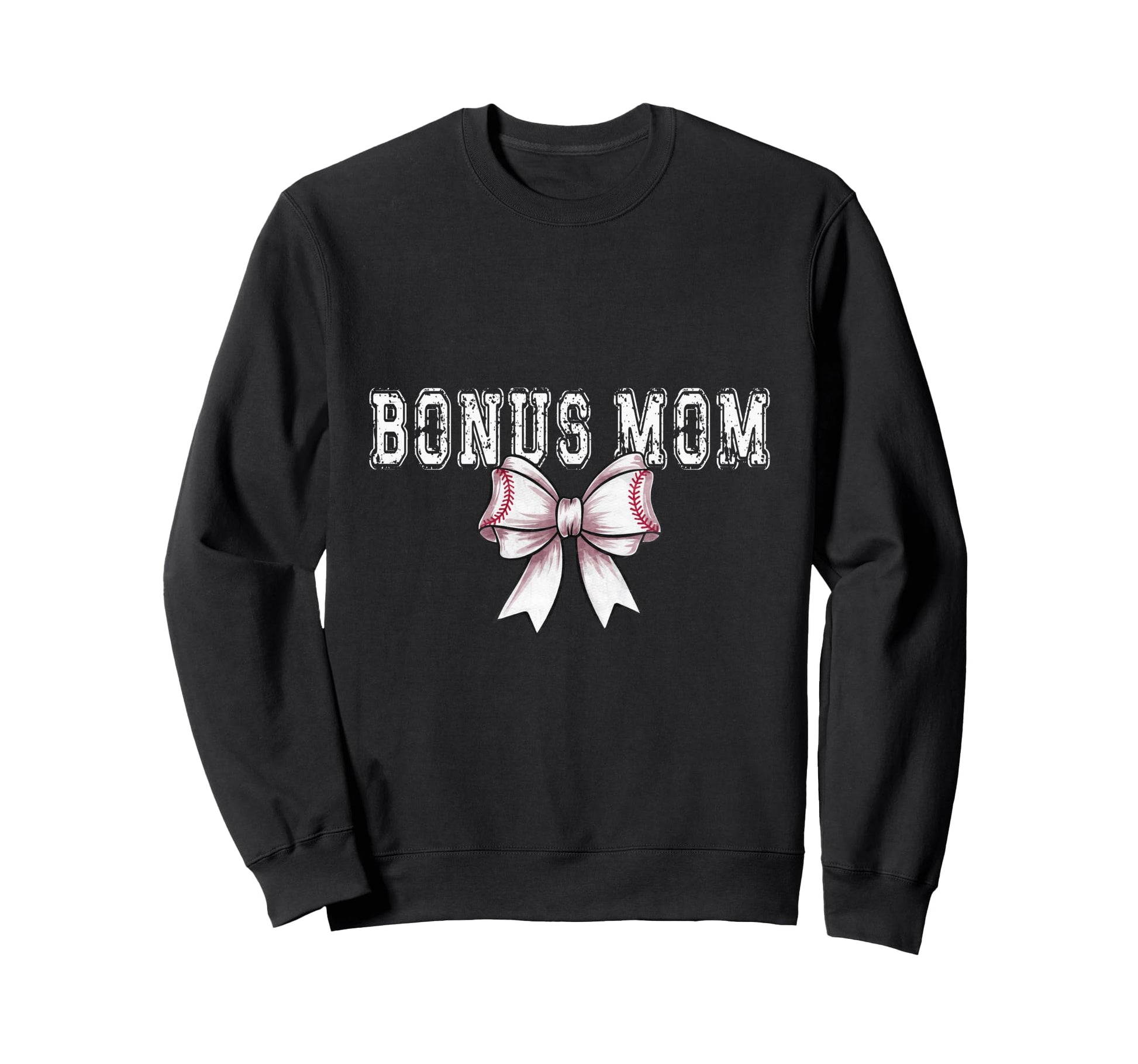 Coquette Baseball Bonus Mom Spirit Sweatshirt - Casual Everyday Wear Unisex - T-Shirt, Sweatshirt, Hoodie