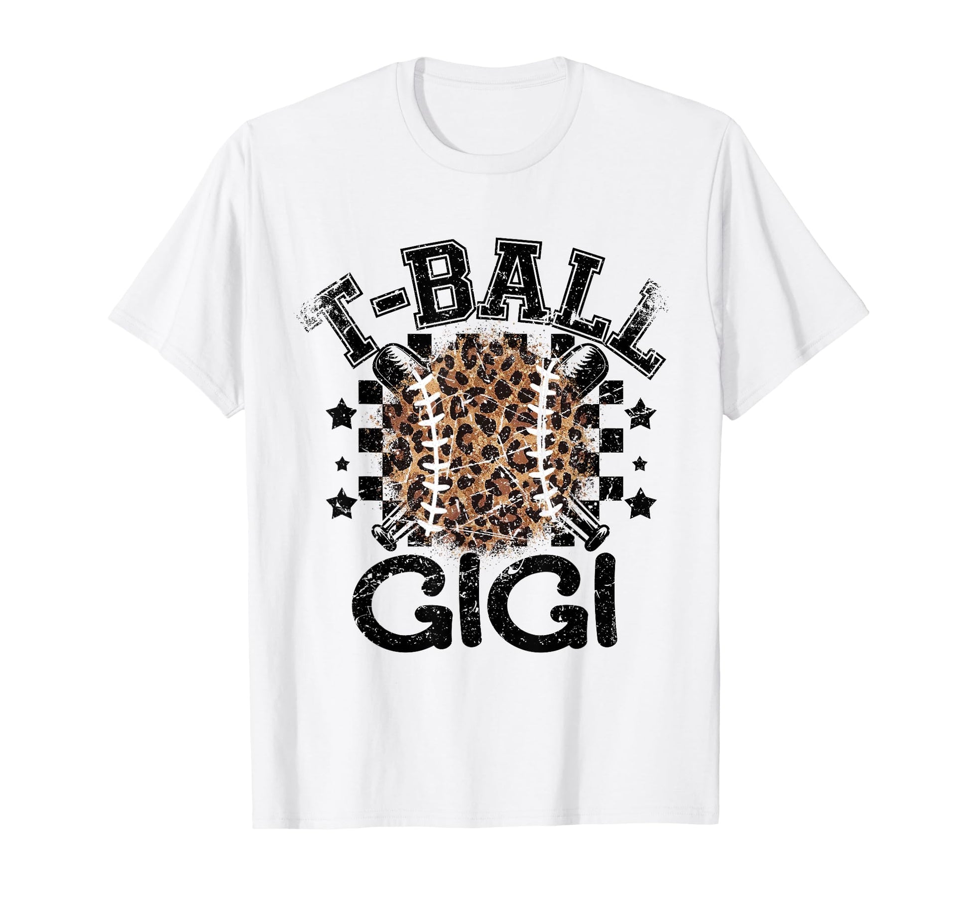 T Ball Teeball Gigi Leopard Cheetah T-Shirt - Trendy Graphic Men Women - T-Shirt, Sweatshirt, Hoodie
