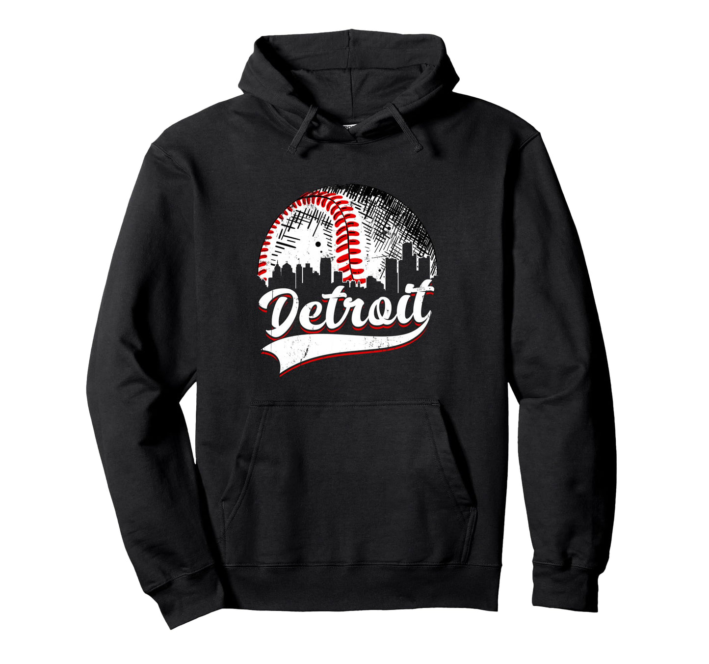Detroit Baseball Lover Game Day Hoodie - Streetwear Style Unisex - T-Shirt, Sweatshirt, Hoodie