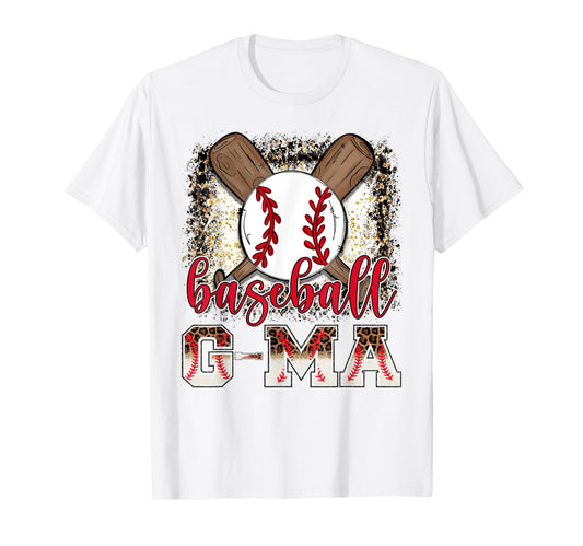 Baseball G Ma Leopard Proud Ball G Ma T-Shirt - Novelty Apparel Unisex - T-Shirt, Sweatshirt, Hoodie