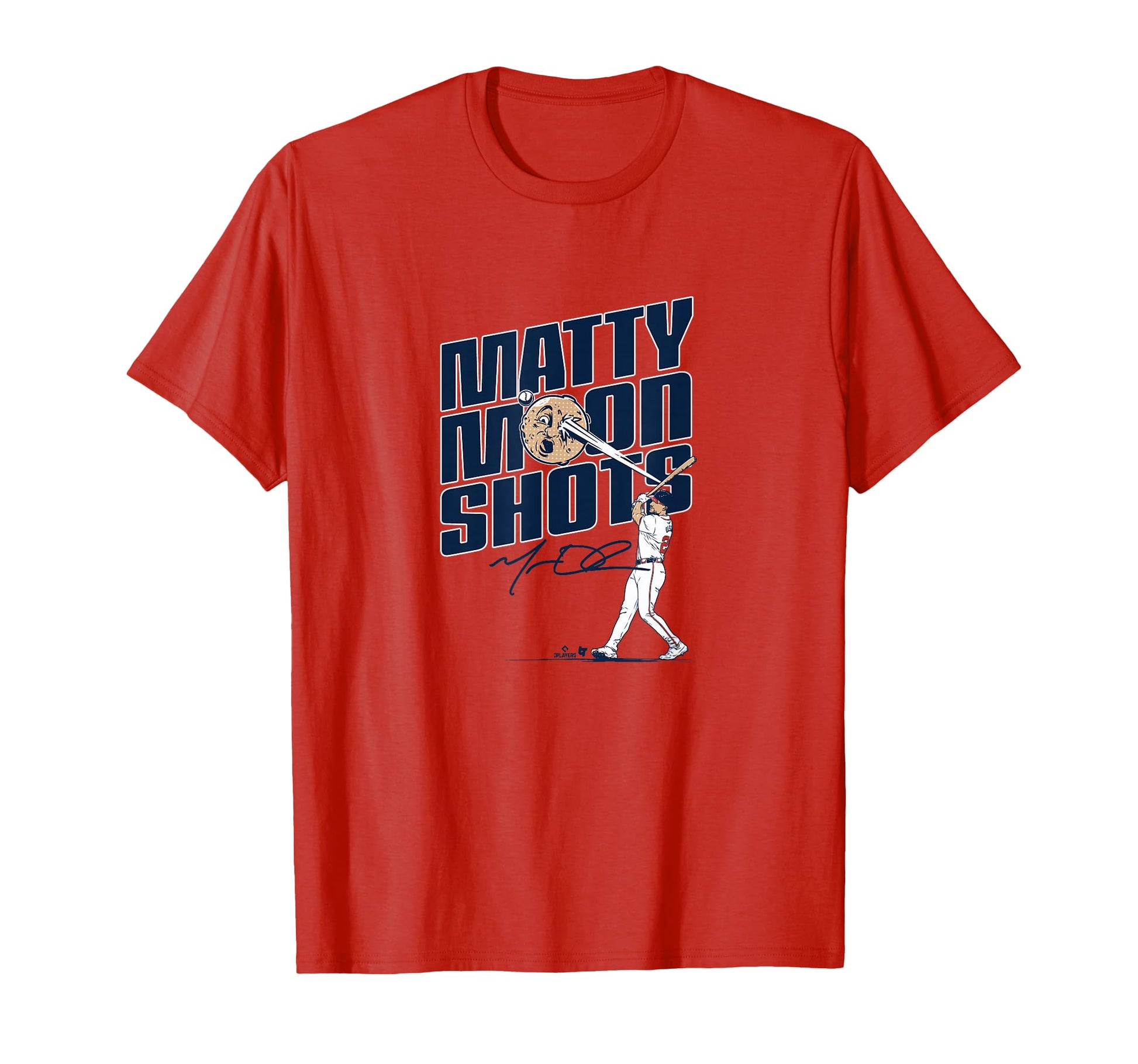 Matt Olson Matty Moonshots Atlanta T-Shirt - Fun Novelty Design Unisex - T-Shirt, Sweatshirt, Hoodie