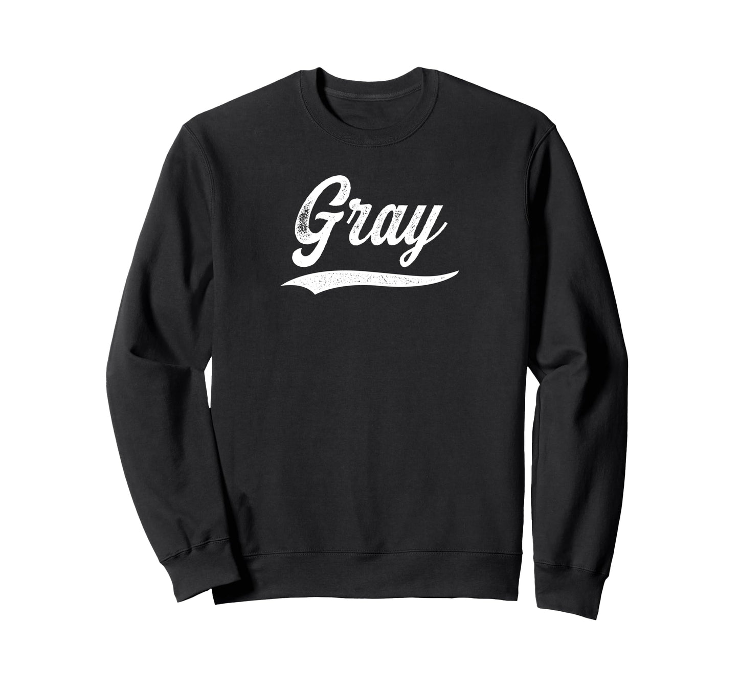 Distressed Script Tristan Gray Sweatshirt - Streetwear Style for Adults - T-Shirt, Sweatshirt, Hoodie