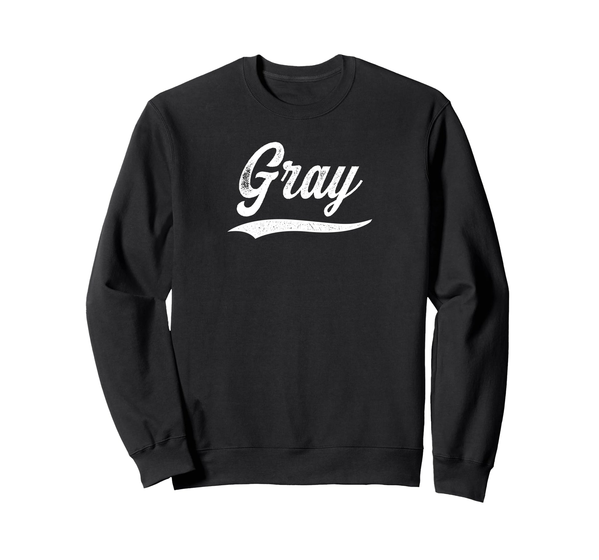 Distressed Script Tristan Gray Sweatshirt - Streetwear Style for Adults - T-Shirt, Sweatshirt, Hoodie