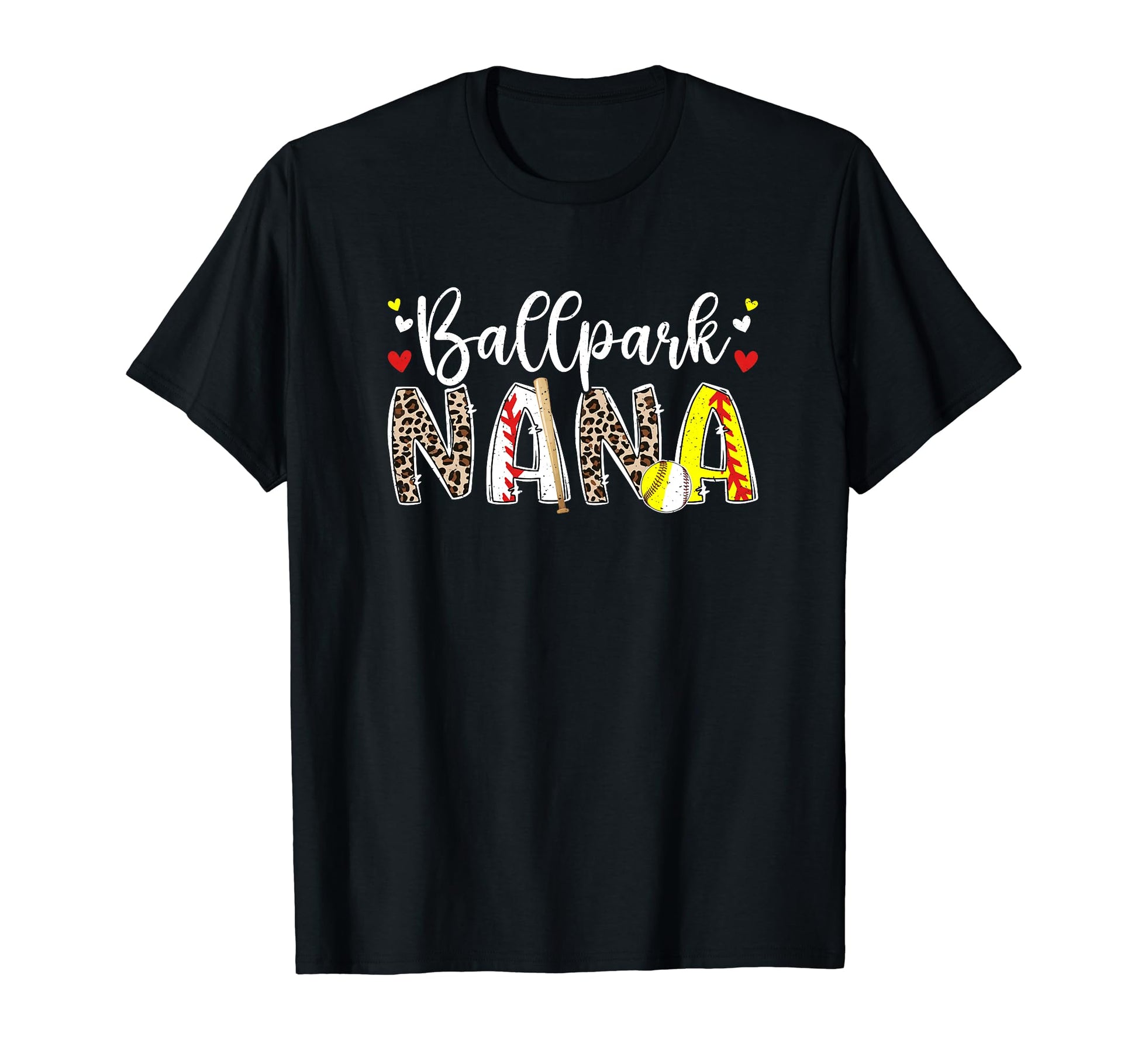 Ballpark Nana Baseball Softball Nana T-Shirt - Streetwear Style for Adults - T-Shirt, Sweatshirt, Hoodie