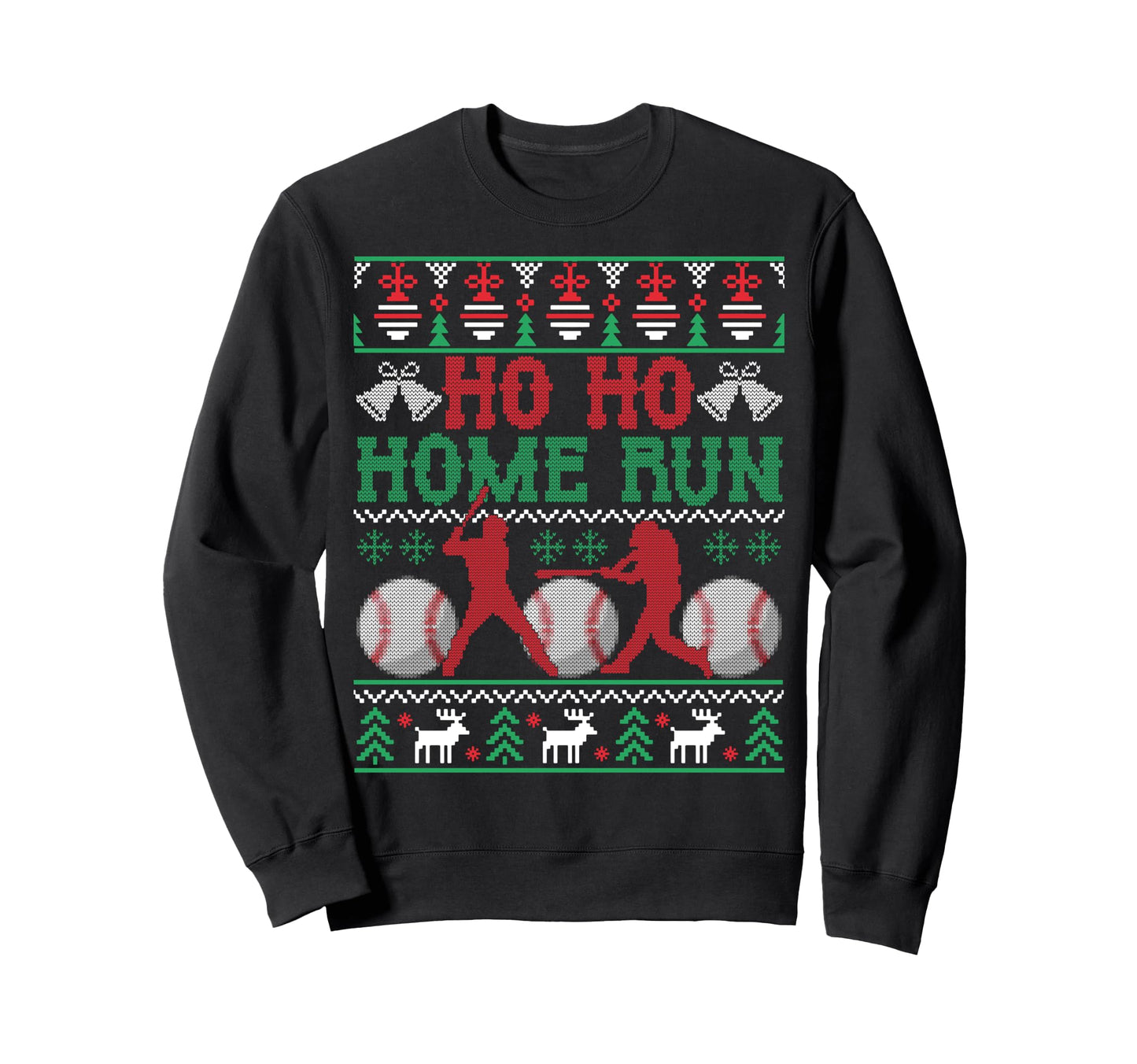 Home Run Funny Ugly Baseball Lover Sweatshirt - Aesthetic Graphic Unisex - T-Shirt, Sweatshirt, Hoodie