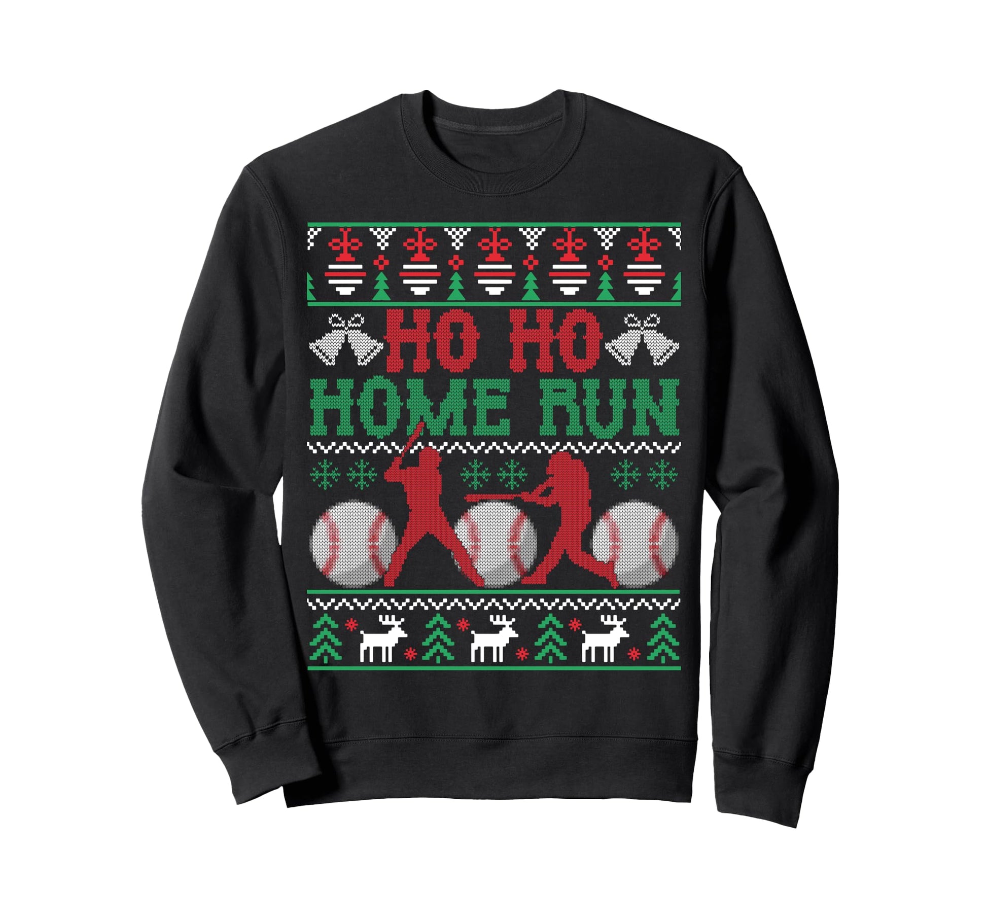 Home Run Funny Ugly Baseball Lover Sweatshirt - Aesthetic Graphic Unisex - T-Shirt, Sweatshirt, Hoodie