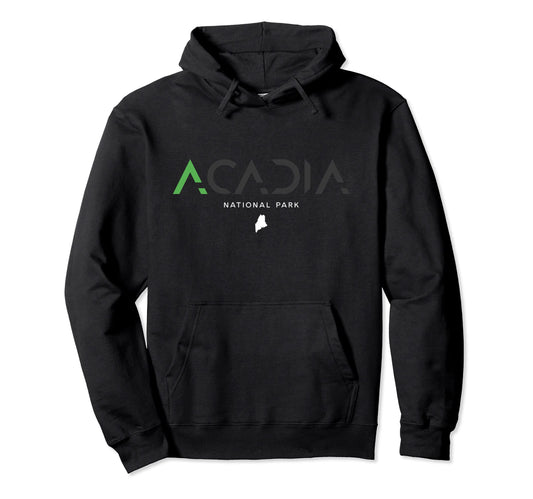 Acadia National Park Maine Tonal Hoodie - Trendy Graphic for Adults - T-Shirt, Sweatshirt, Hoodie