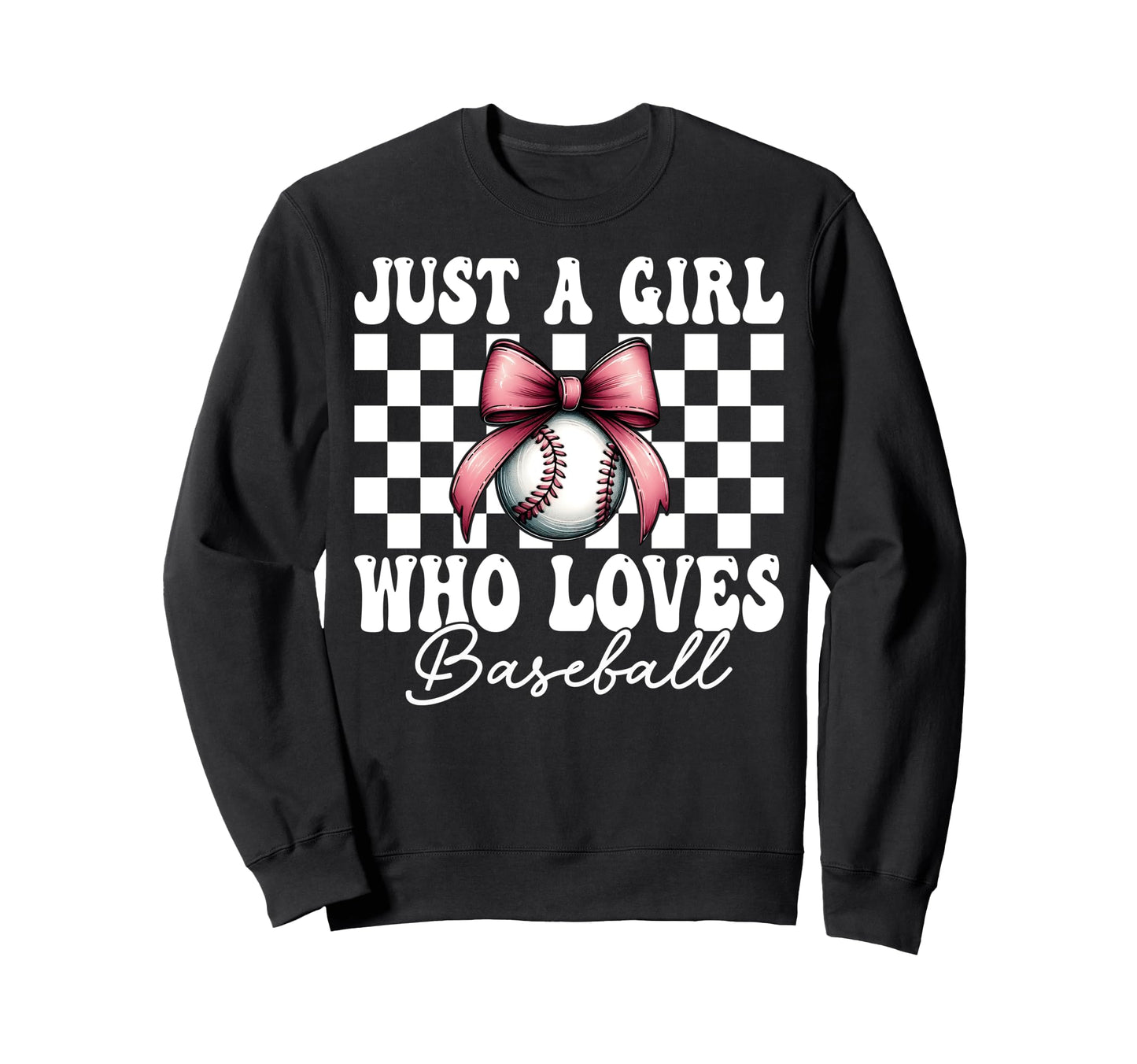 Just Who Loves Baseball Mom Mothers Sweatshirt - Unique Graphic Men Women - T-Shirt, Sweatshirt, Hoodie