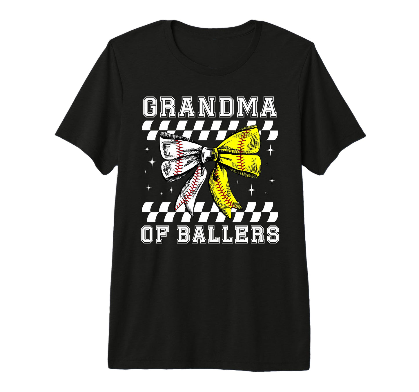 Grandma Ballers Coquette Baseball T-Shirt - Streetwear Style Unisex - T-Shirt, Sweatshirt, Hoodie