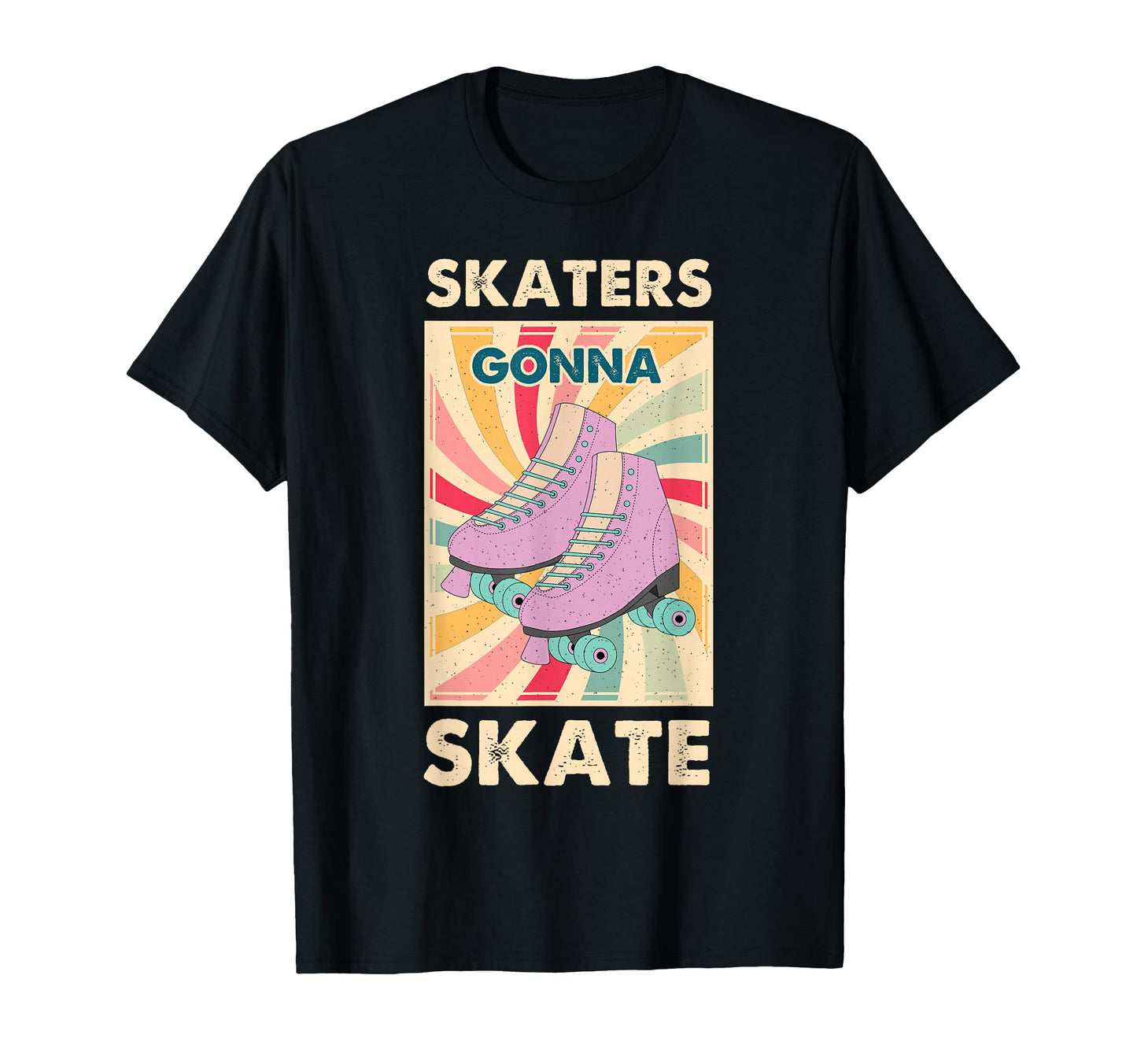 70S 80S Roller Skating Funny T-Shirt - Aesthetic Graphic for Adults - T-Shirt, Sweatshirt, Hoodie
