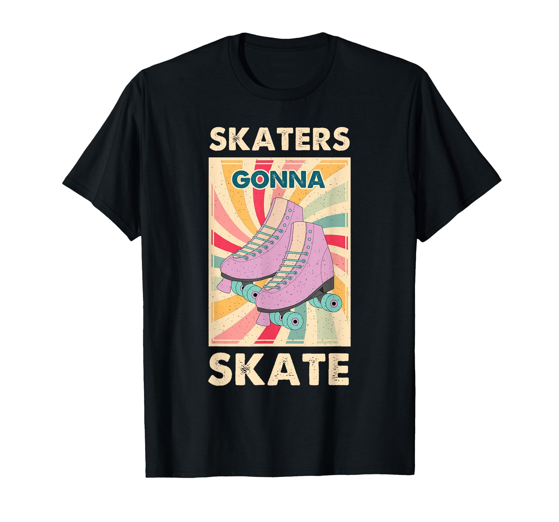 70S 80S Roller Skating Funny T-Shirt - Aesthetic Graphic for Adults - T-Shirt, Sweatshirt, Hoodie