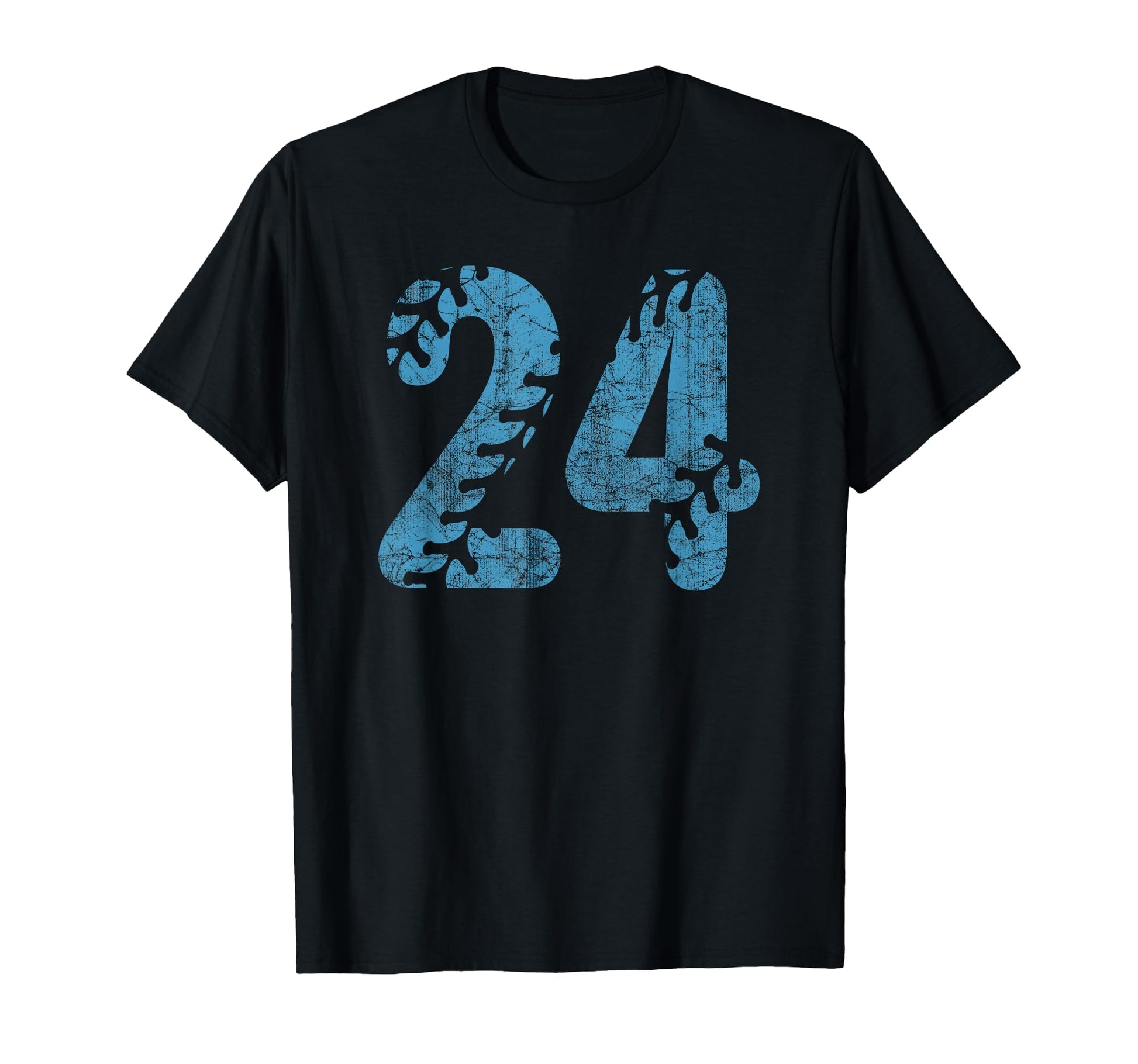 Baseball Softball Mom 24 Number T-Shirt - Casual Everyday Wear Men Women - T-Shirt, Sweatshirt, Hoodie