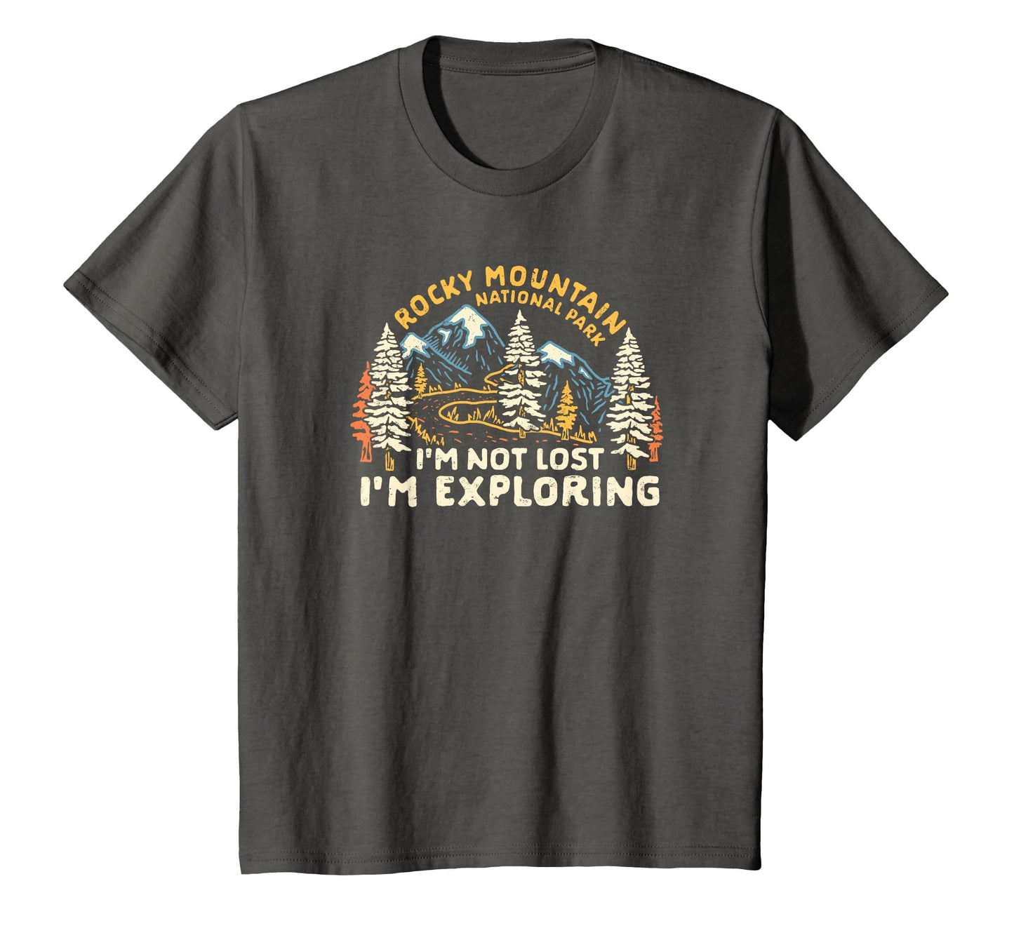 Rocky Mountain National Park T-Shirt - Novelty Apparel Unisex - T-Shirt, Sweatshirt, Hoodie
