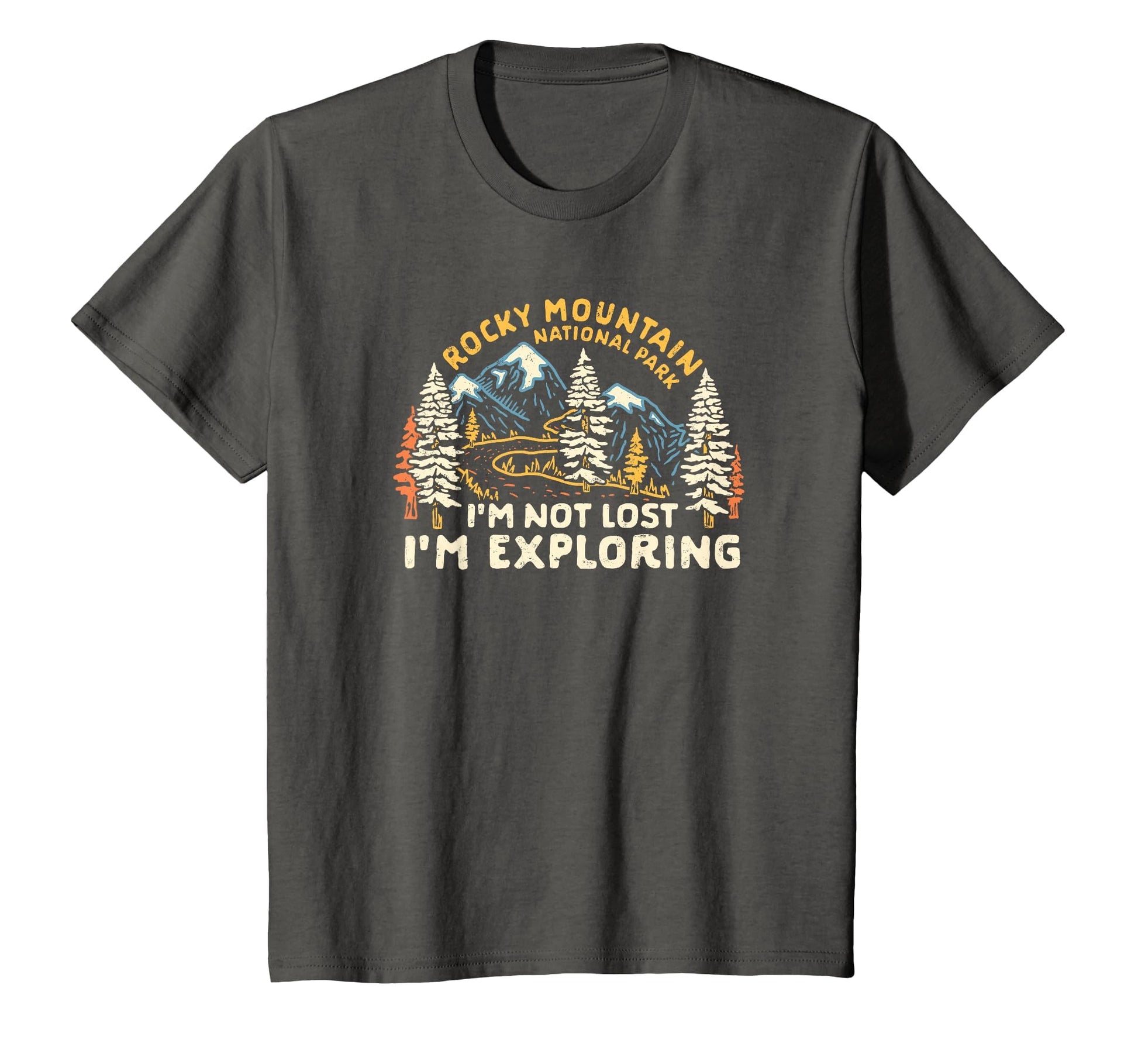 Rocky Mountain National Park T-Shirt - Novelty Apparel Unisex - T-Shirt, Sweatshirt, Hoodie