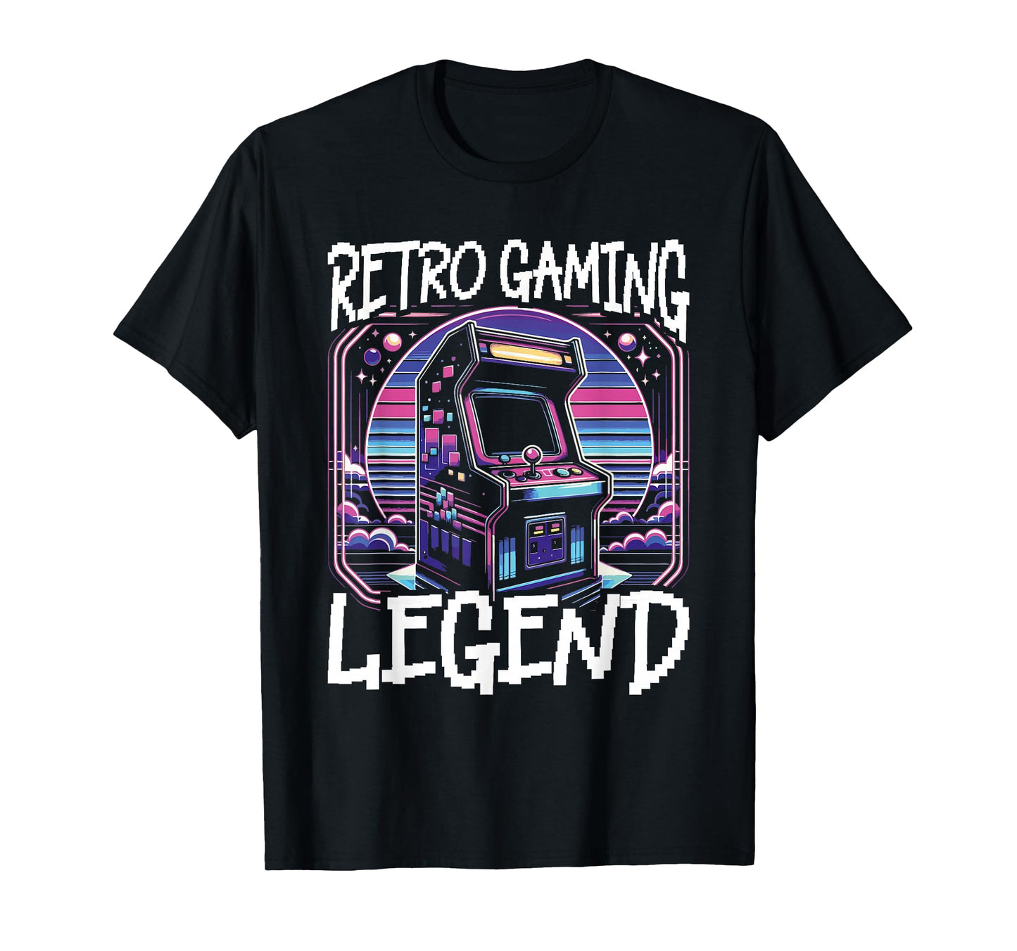 80S Arcade Nostalgia Pixel Art Video T-Shirt - Novelty Apparel for Adults - T-Shirt, Sweatshirt, Hoodie