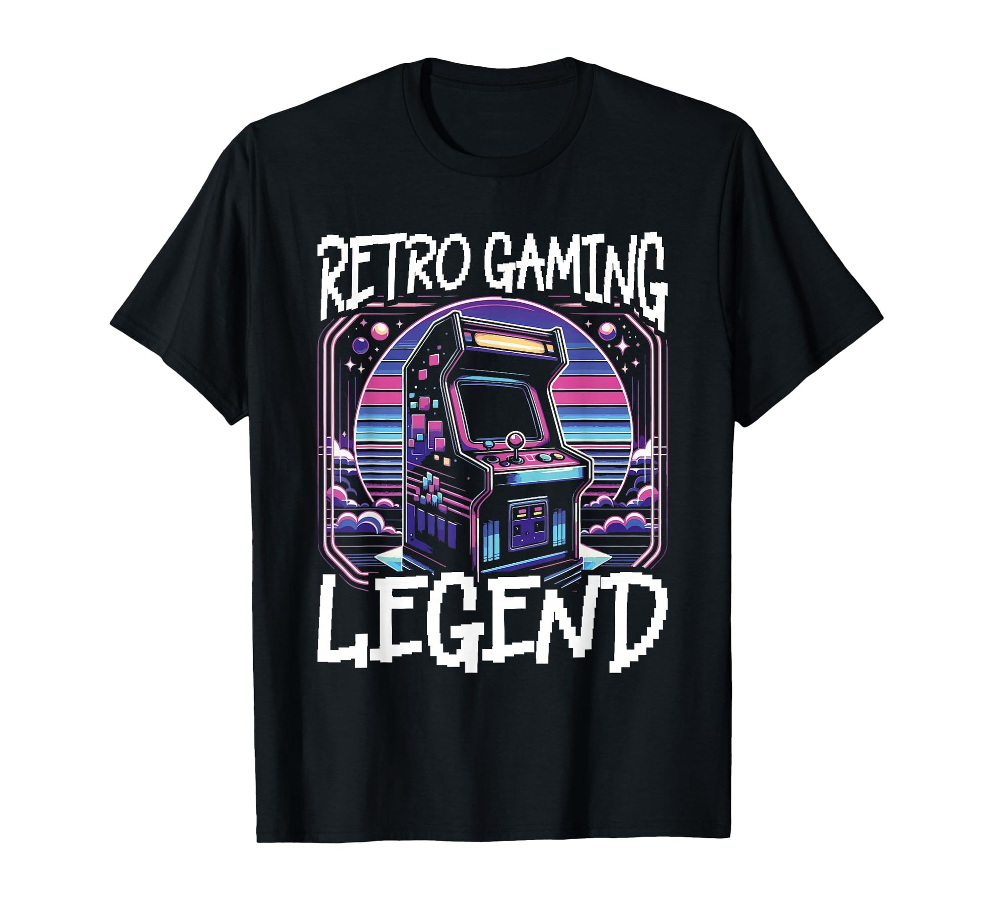 80S Arcade Nostalgia Pixel Art Video T-Shirt - Novelty Apparel for Adults - T-Shirt, Sweatshirt, Hoodie
