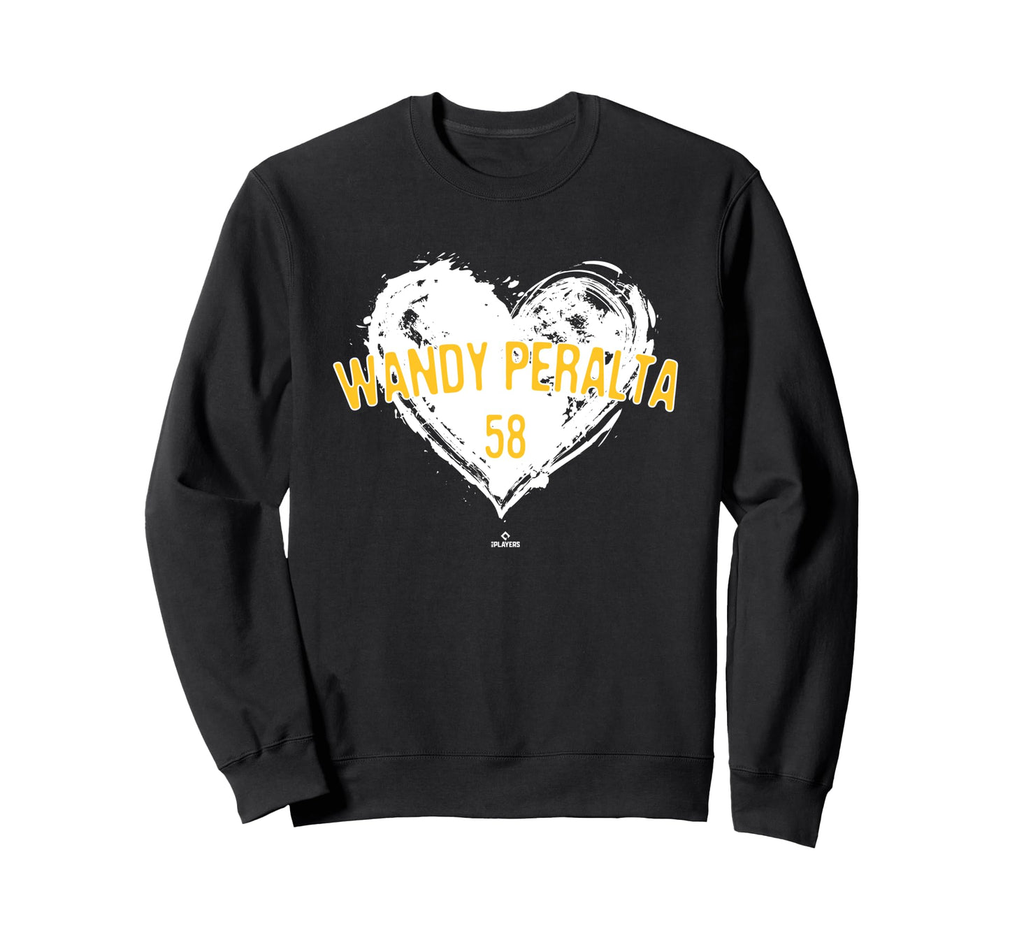 Distressed Heart Wandy Peralta Sweatshirt - Aesthetic Graphic Men Women - T-Shirt, Sweatshirt, Hoodie