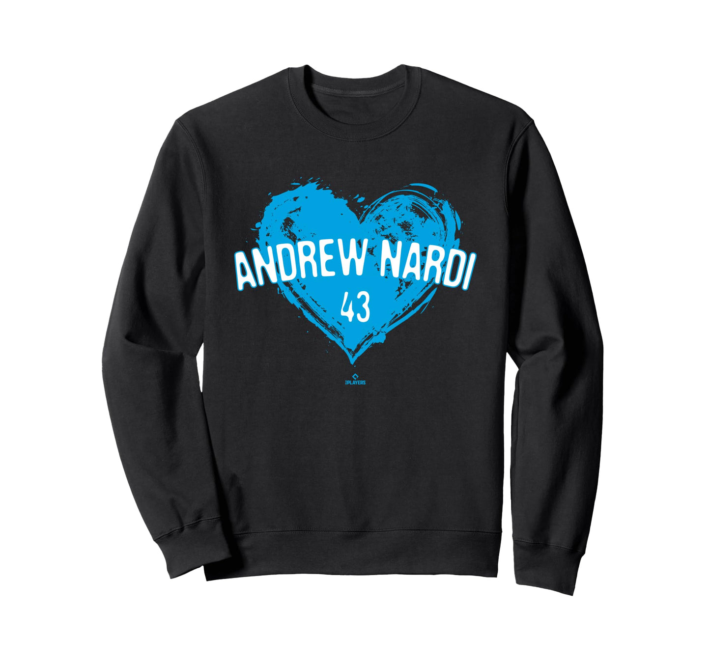 Distressed Heart Andrew Nardi Miami Sweatshirt - Trendy Graphic Unisex - T-Shirt, Sweatshirt, Hoodie
