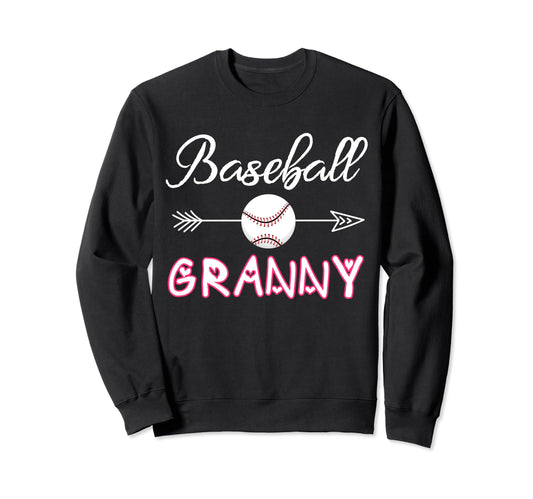 Baseball Granny Birthday Sport Sweatshirt - Streetwear Style Unisex - T-Shirt, Sweatshirt, Hoodie