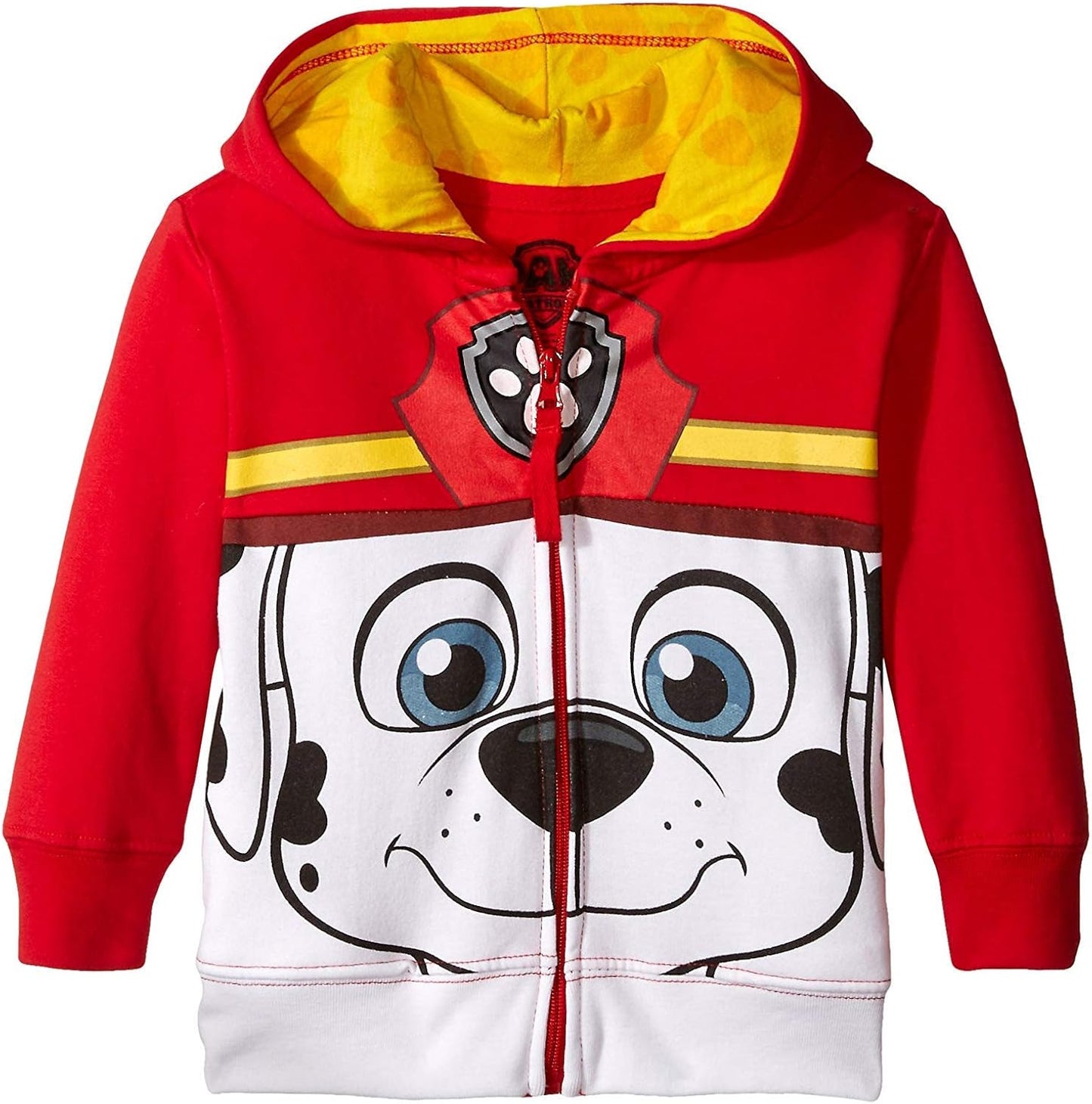 PAW Patrol Boys' Toddler Character Big Face Zip-up - Adult & Kids T-Shirts, Sweatshirts & Hoodies apparel design preview 1