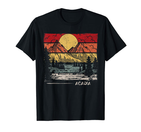 Acadia National Park Us Acadia T-Shirt - Minimalist Print for Adults - T-Shirt, Sweatshirt, Hoodie