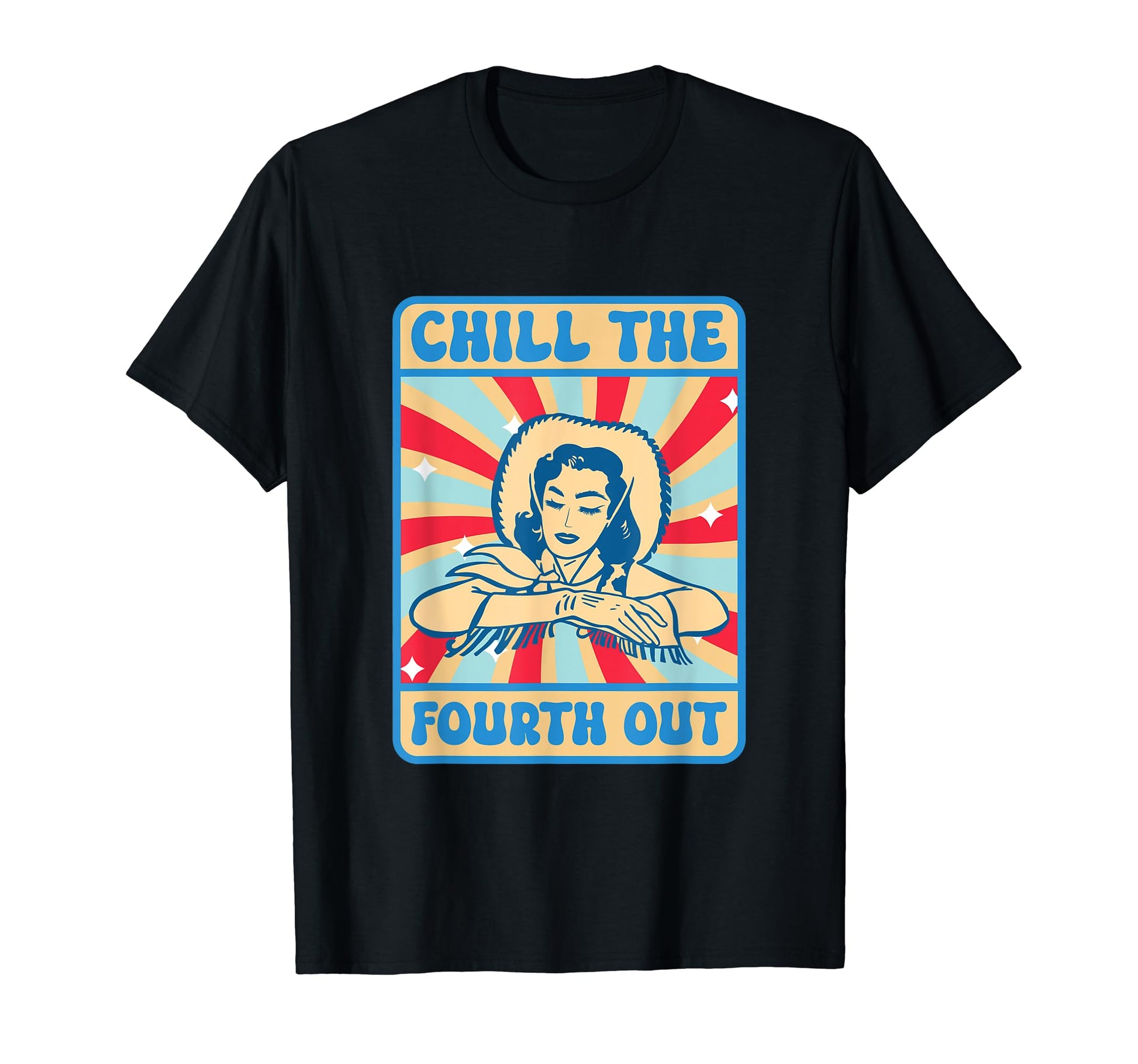 Chill Fourth Out Funny Western 4Th T-Shirt - Streetwear Style for Adults - T-Shirt, Sweatshirt, Hoodie