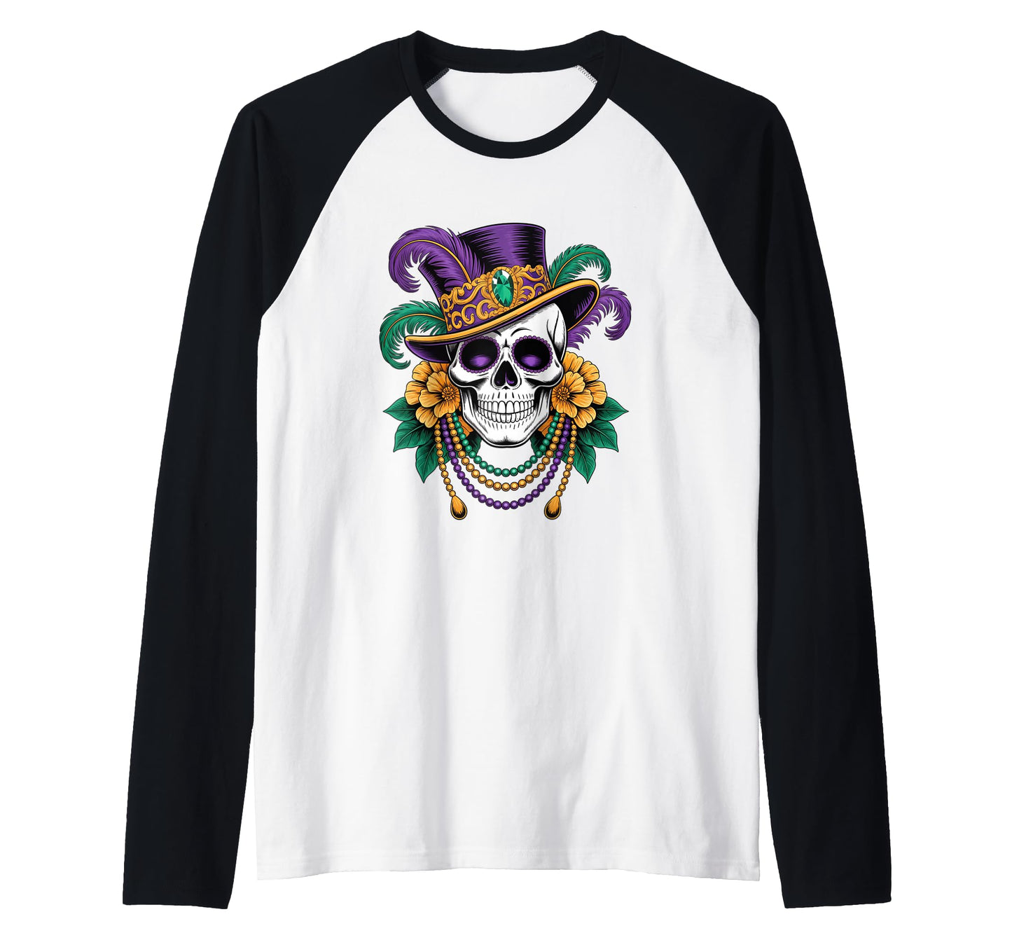 Mardi Gras Voodoo Nola Scarebaby Hoodie - Trendy Graphic for Adults - T-Shirt, Sweatshirt, Hoodie