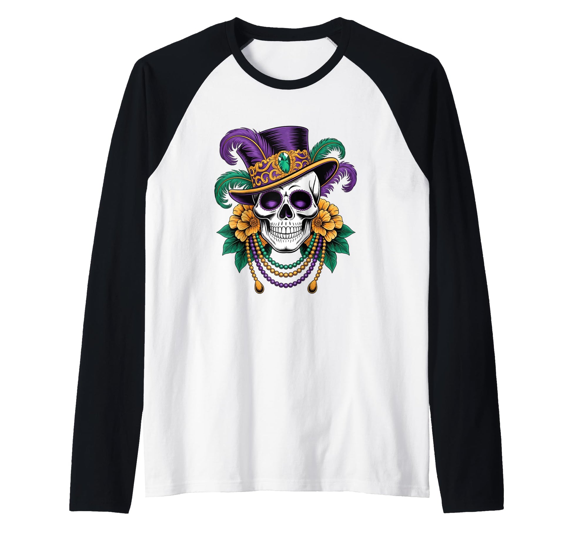 Mardi Gras Voodoo Nola Scarebaby Hoodie - Trendy Graphic for Adults - T-Shirt, Sweatshirt, Hoodie