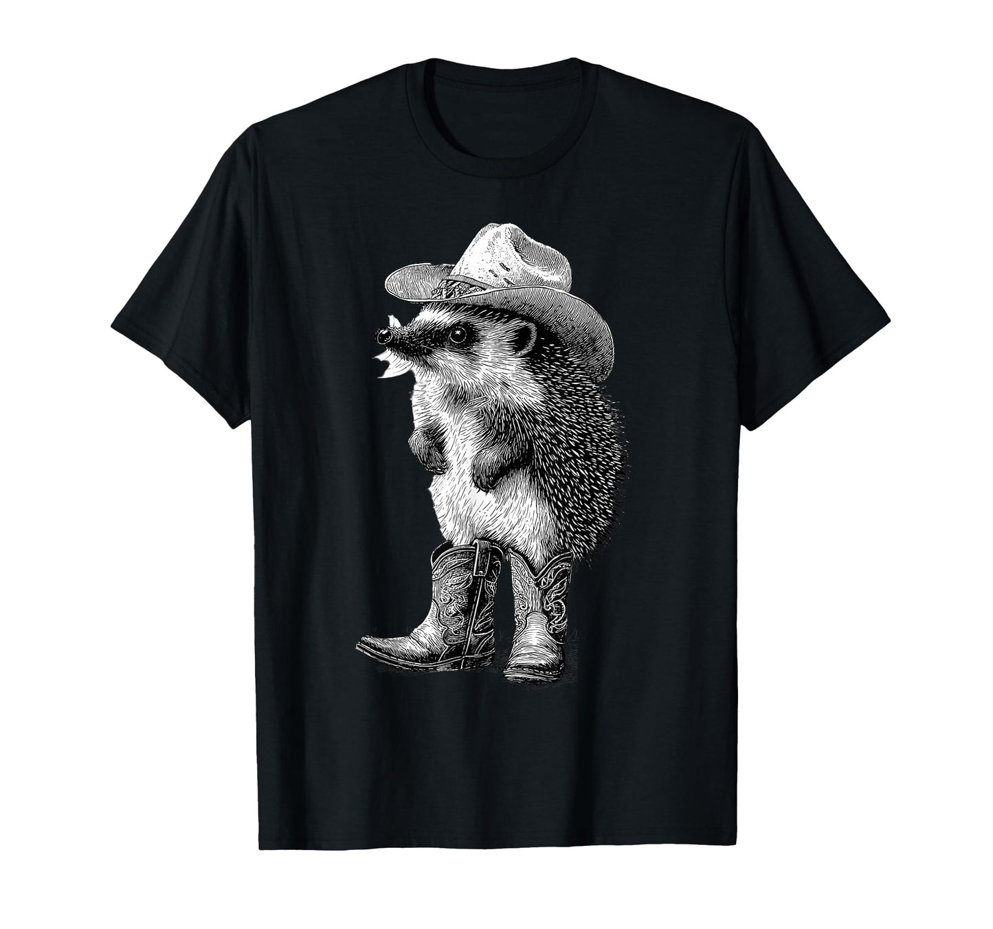 Country Cowboy Hedgehog Rodeo Cowgirl T-Shirt - Aesthetic Graphic Unisex - T-Shirt, Sweatshirt, Hoodie
