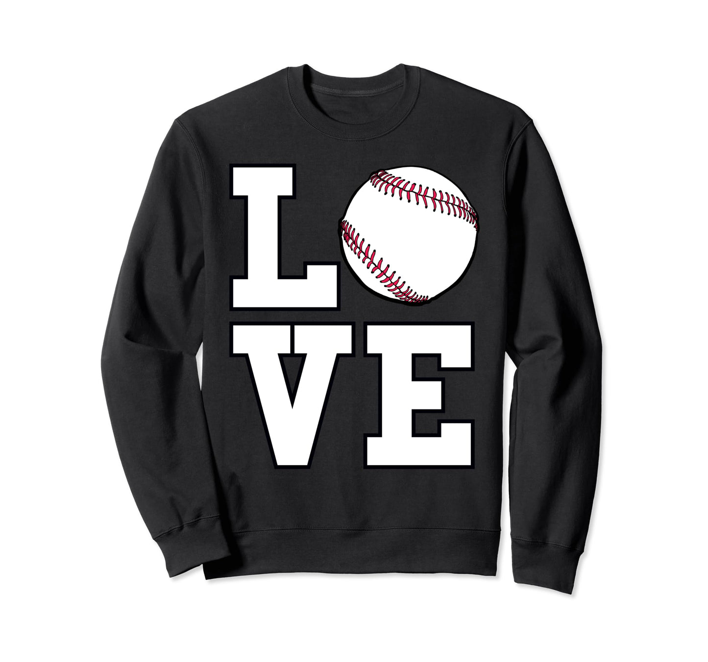 Trendy Love Baseball Sweatshirt - Novelty Apparel Men Women - T-Shirt, Sweatshirt, Hoodie