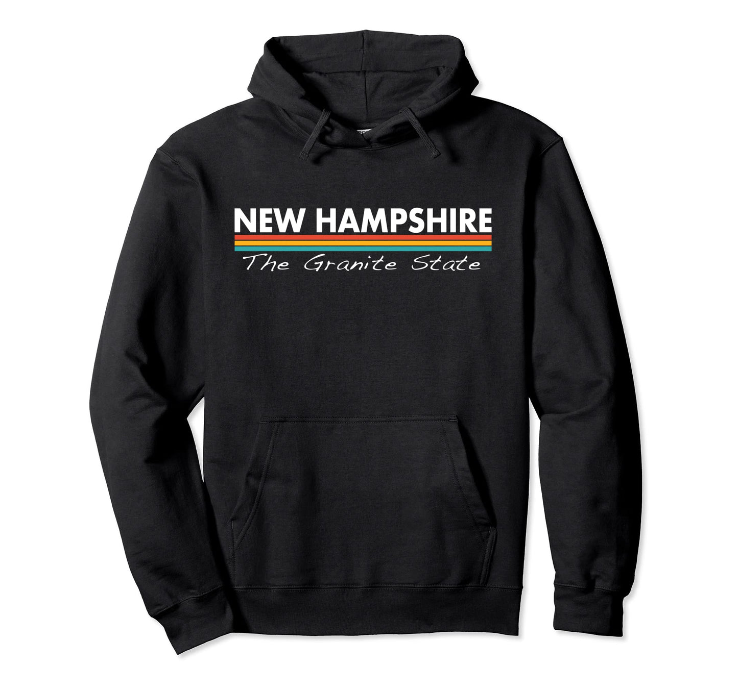New Hampshire Stripes Hoodie - Novelty Apparel Men Women - T-Shirt, Sweatshirt, Hoodie