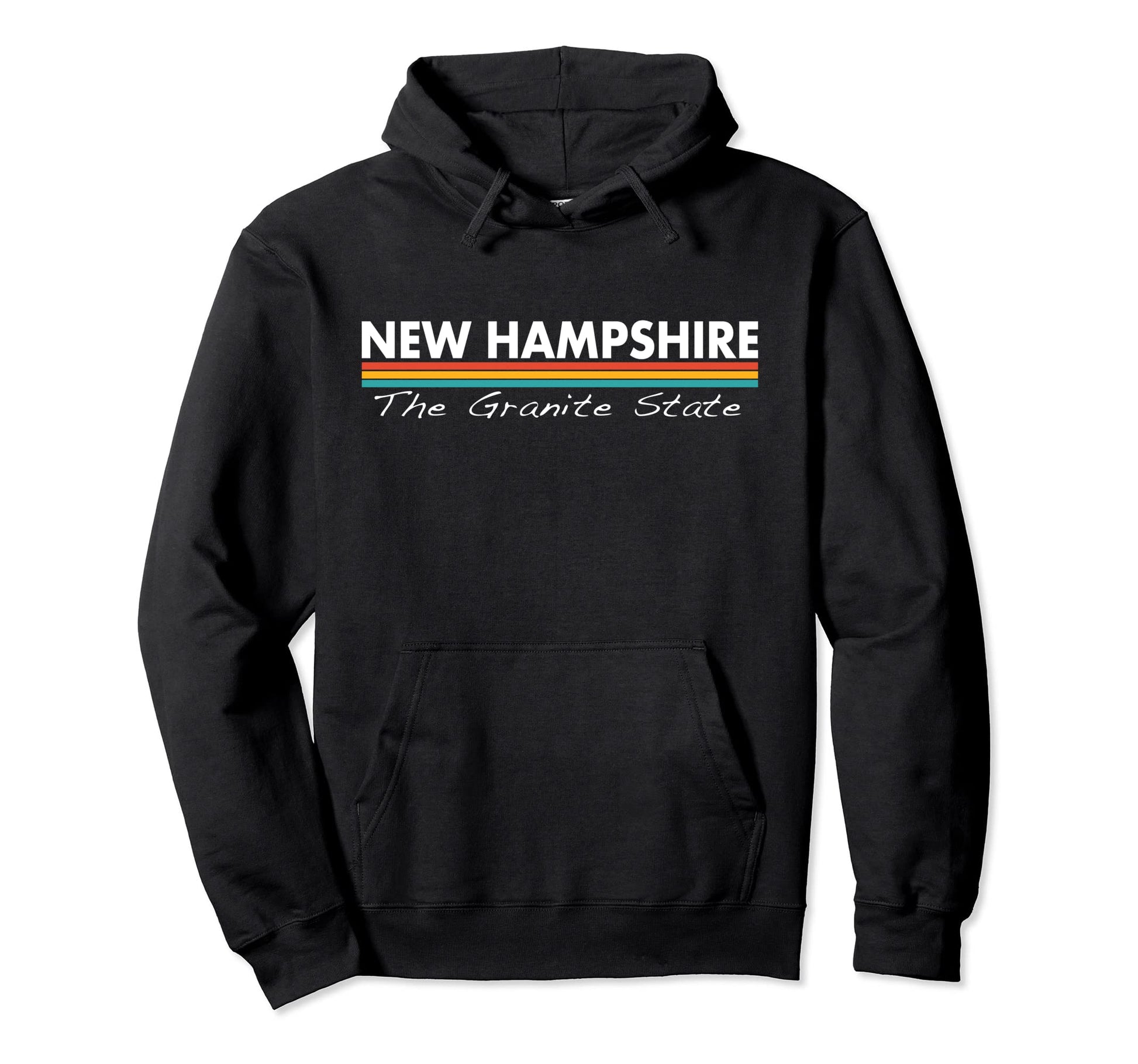 New Hampshire Stripes Hoodie - Novelty Apparel Men Women - T-Shirt, Sweatshirt, Hoodie