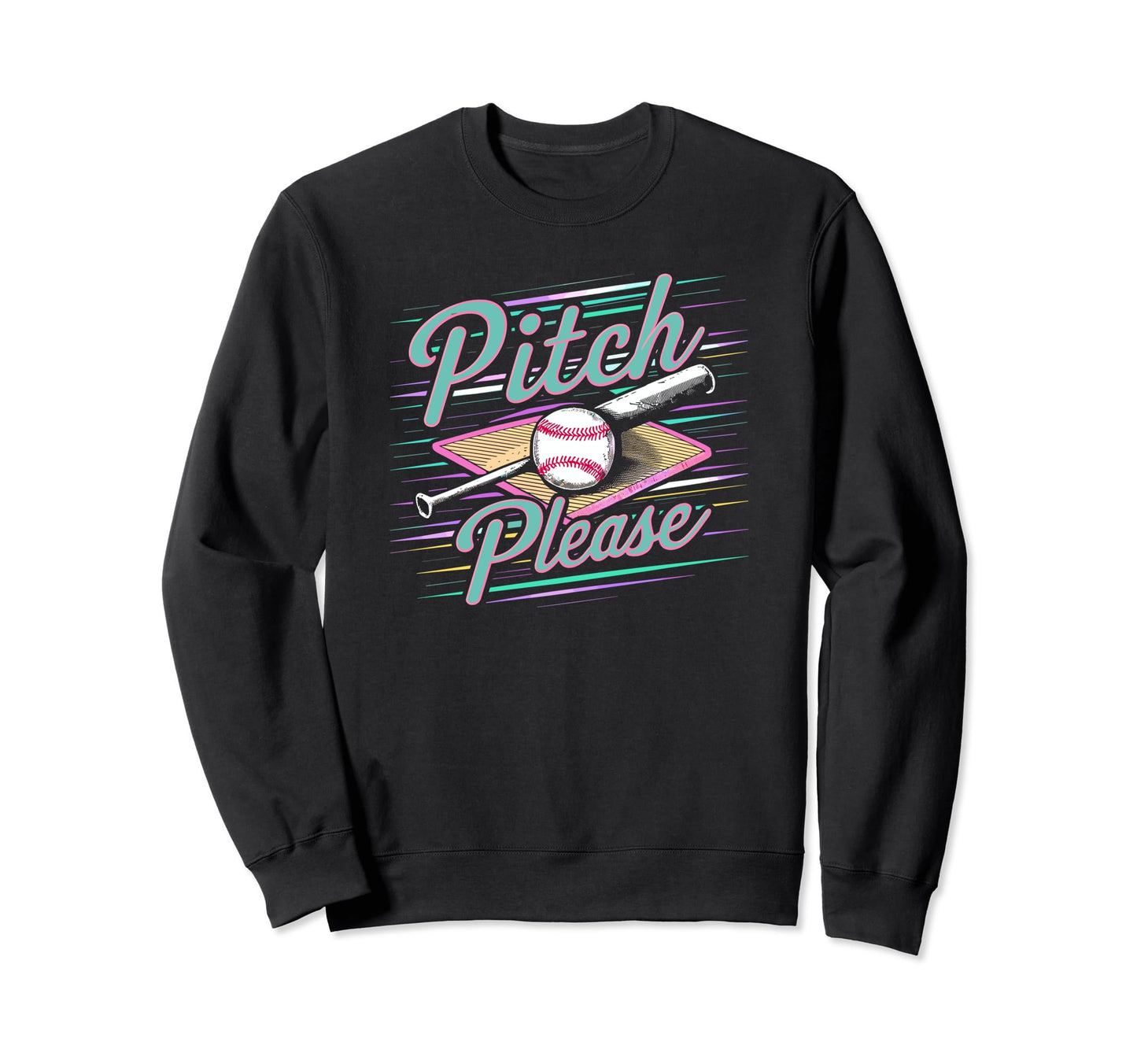 Pitching Baseball Player Pitch Sweatshirt - Trendy Graphic Men Women - T-Shirt, Sweatshirt, Hoodie