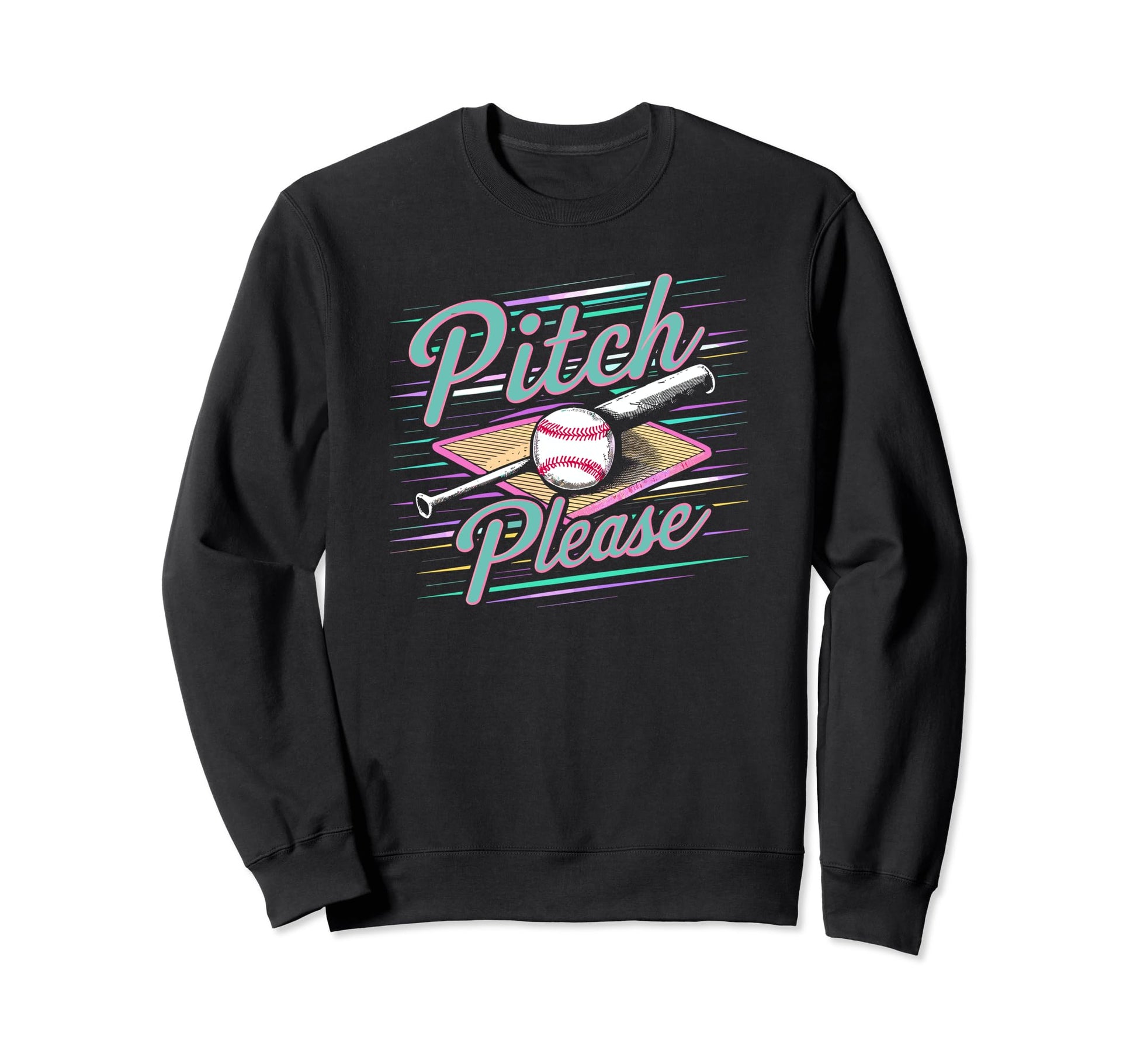 Pitching Baseball Player Pitch Sweatshirt - Trendy Graphic Men Women - T-Shirt, Sweatshirt, Hoodie