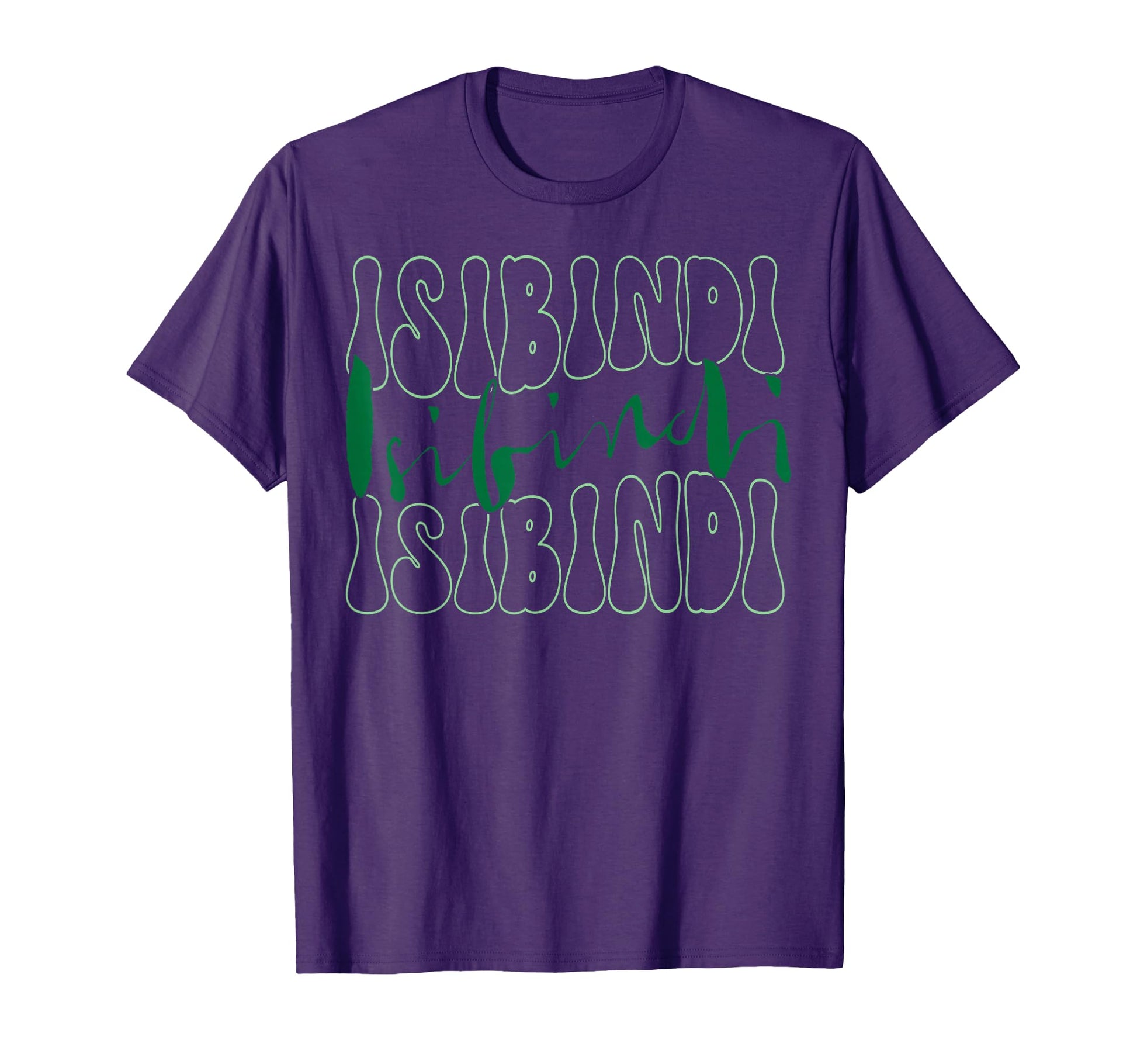 Isibindi Bold Groovy Typography T-Shirt - Graphic Print Men Women - T-Shirt, Sweatshirt, Hoodie