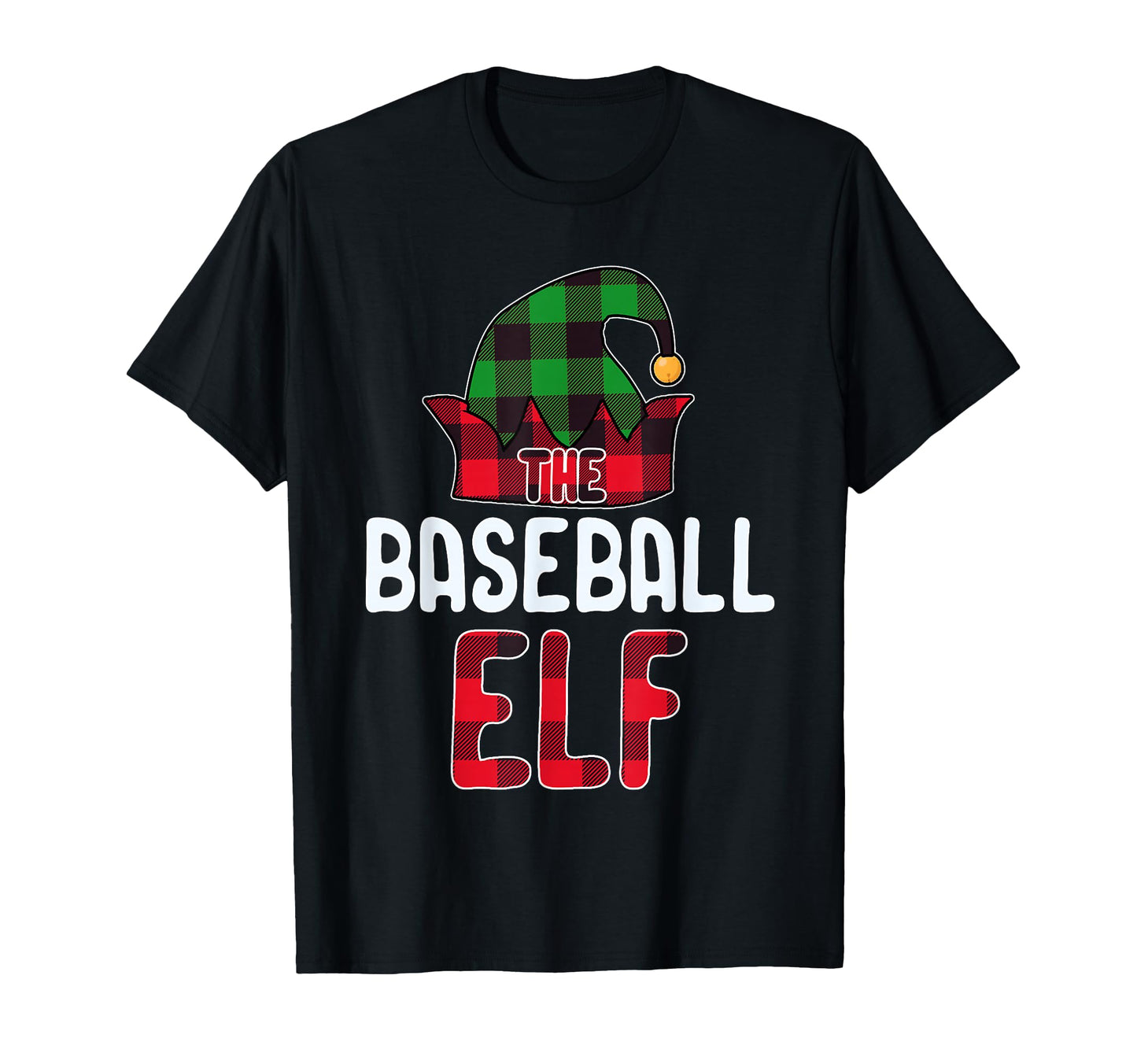 Baseball Elf Matching Family Group T-Shirt - Minimalist Print Men Women - T-Shirt, Sweatshirt, Hoodie