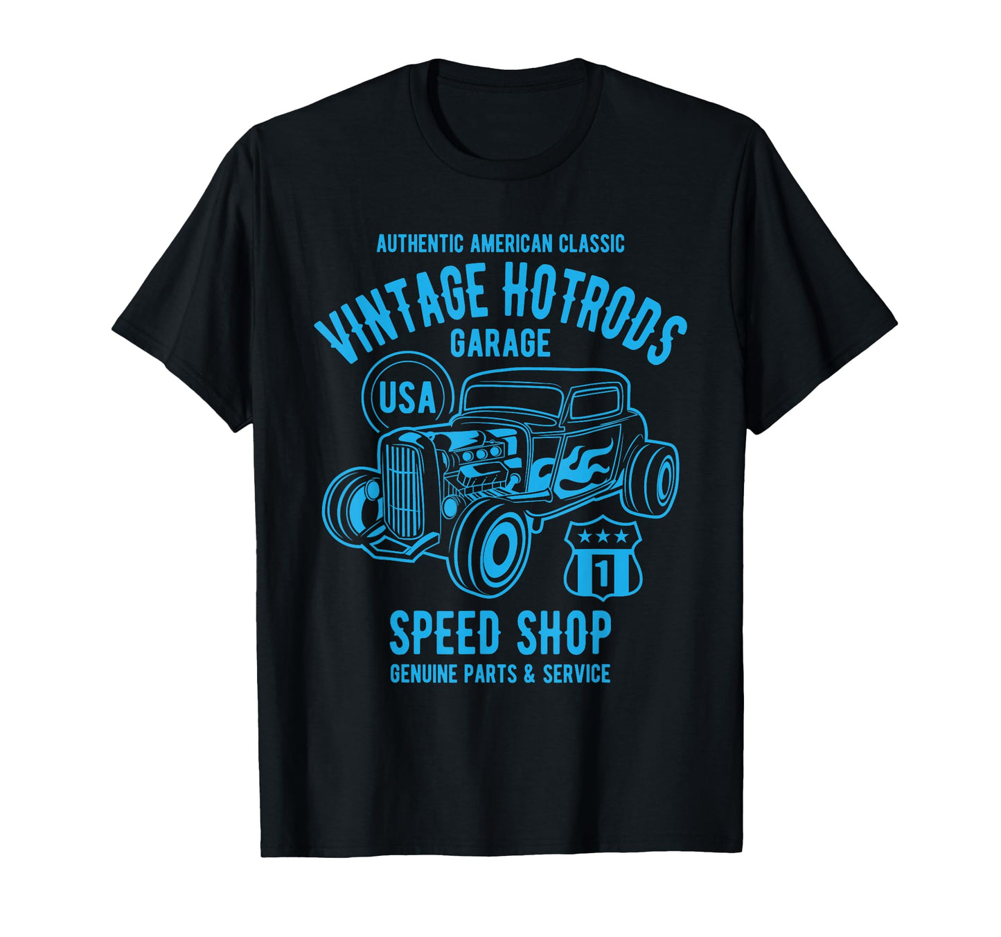 Speed Shop Hotrod Car T-Shirt - Aesthetic Graphic Unisex - T-Shirt, Sweatshirt, Hoodie